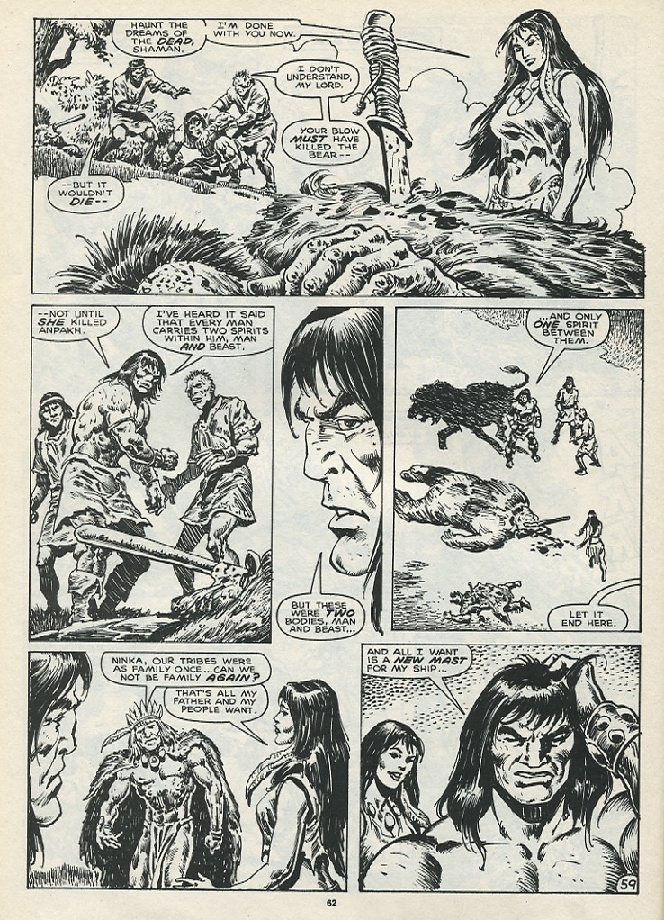 Read online The Savage Sword Of Conan comic -  Issue #167 - 64