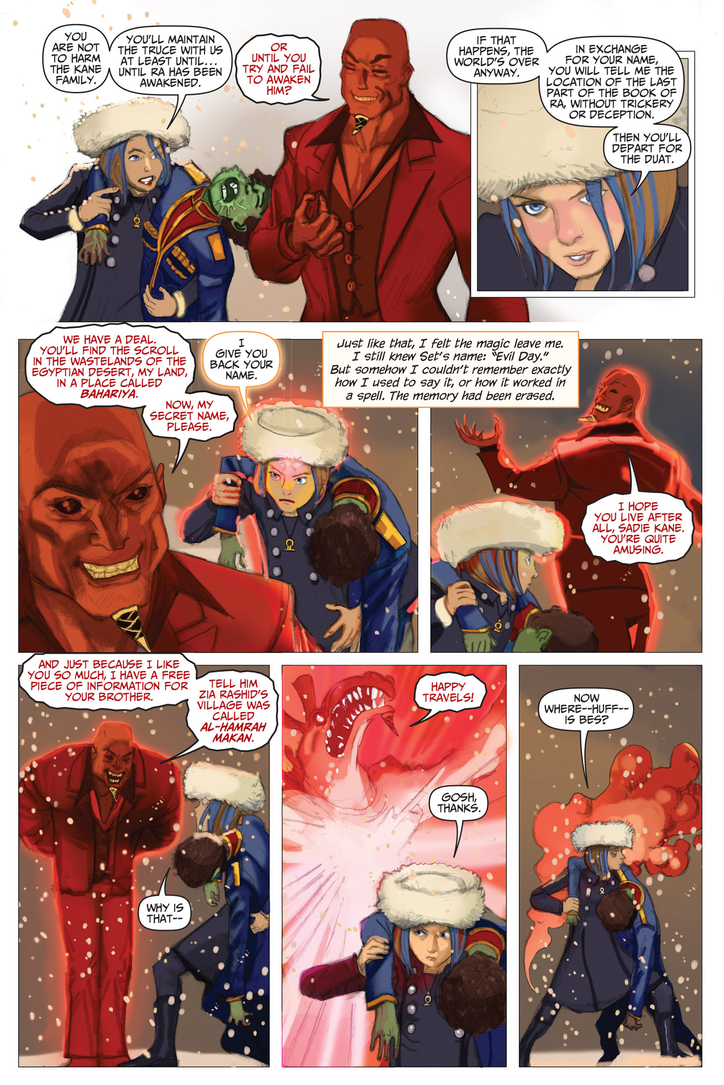 Read online The Kane Chronicles comic -  Issue # TPB 2 - 65
