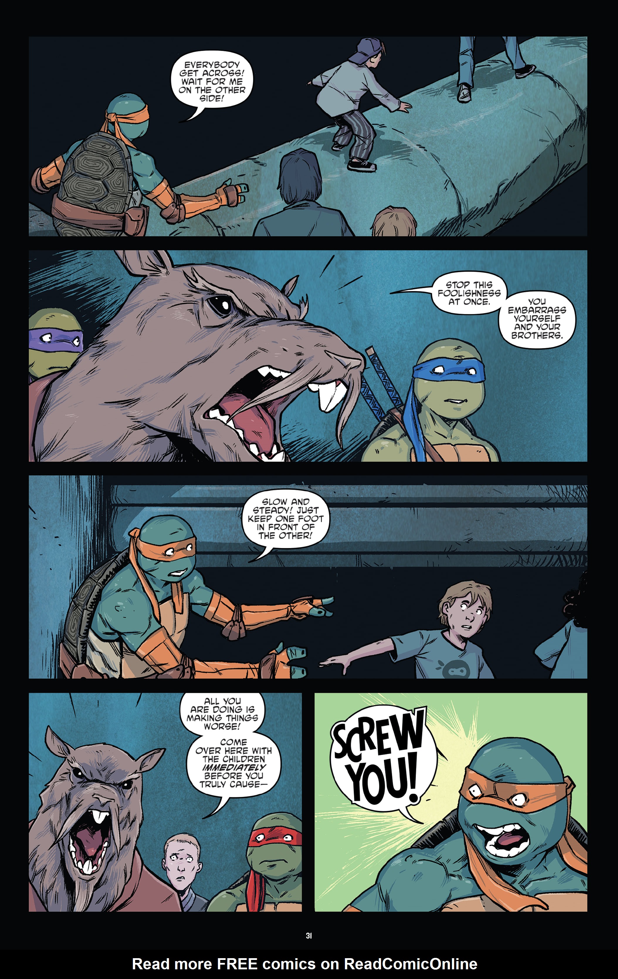 Read online Teenage Mutant Ninja Turtles: The IDW Collection comic -  Issue # TPB 12 (Part 1) - 30