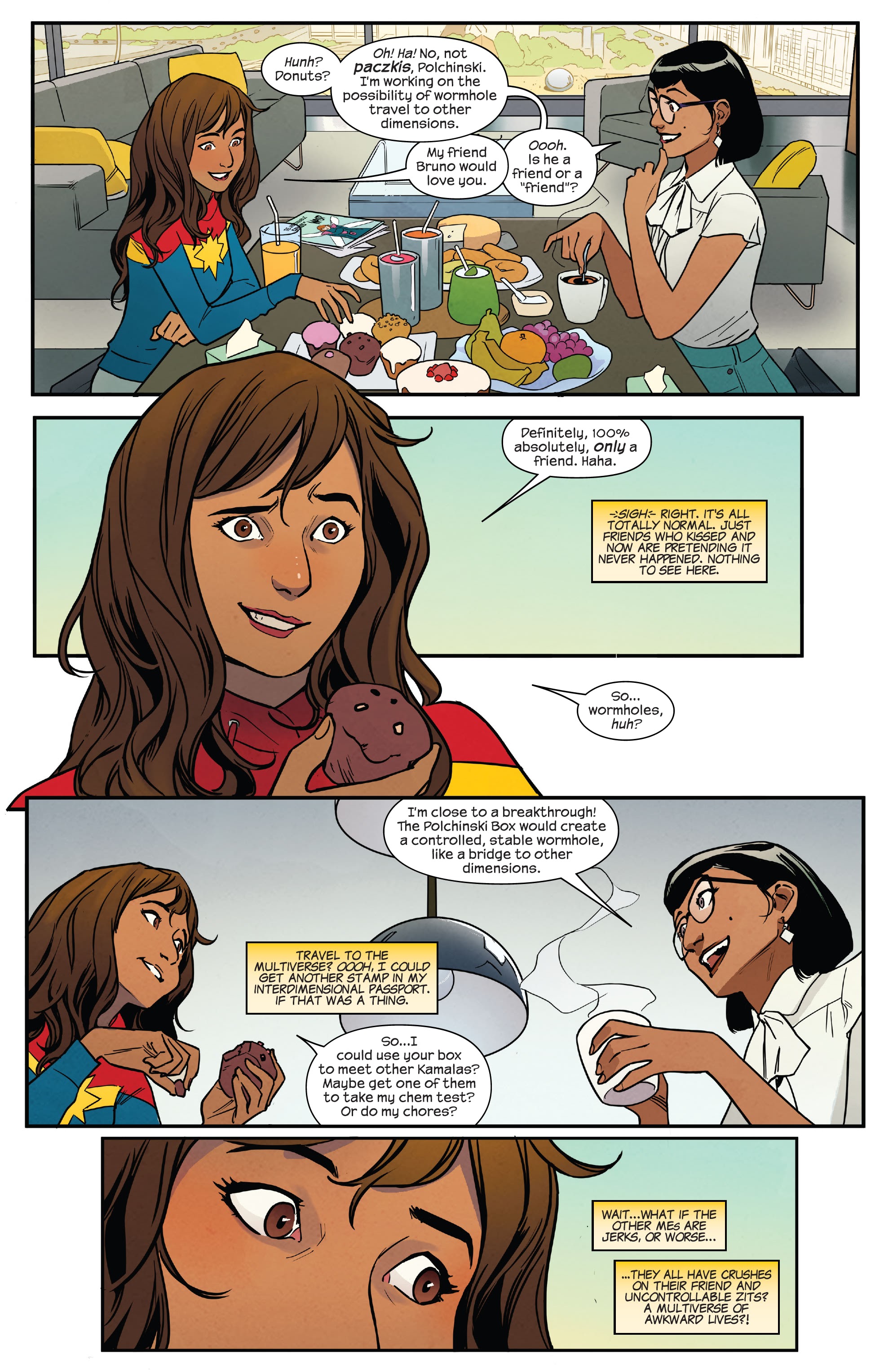 Read online Ms. Marvel: Beyond the Limit comic -  Issue #1 - 4