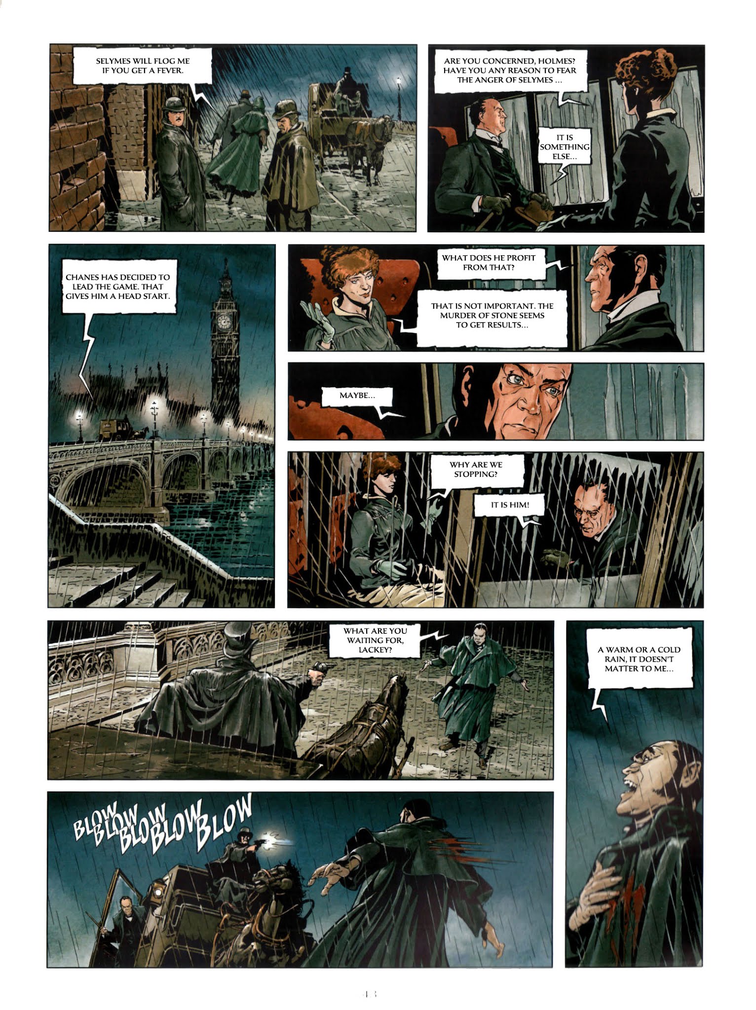 Read online Sherlock Holmes and the Vampires of London comic -  Issue # TPB - 44