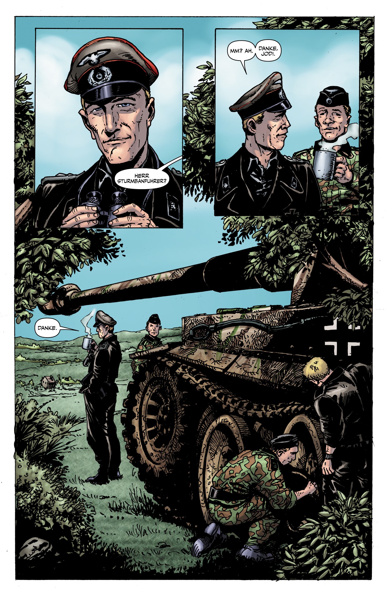 Read online Battlefields: The Tankies comic -  Issue # TPB - 50