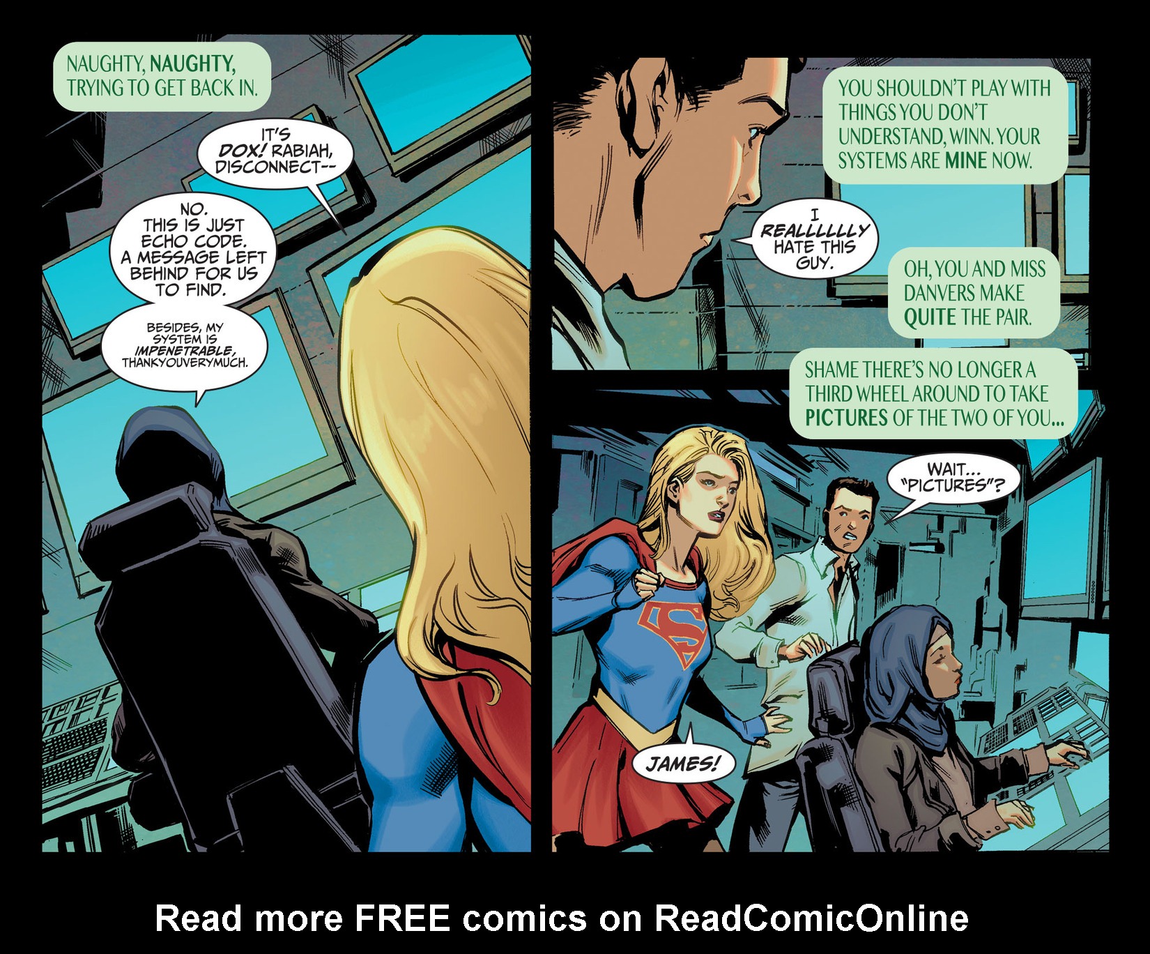 Read online Adventures of Supergirl comic -  Issue #5 - 9