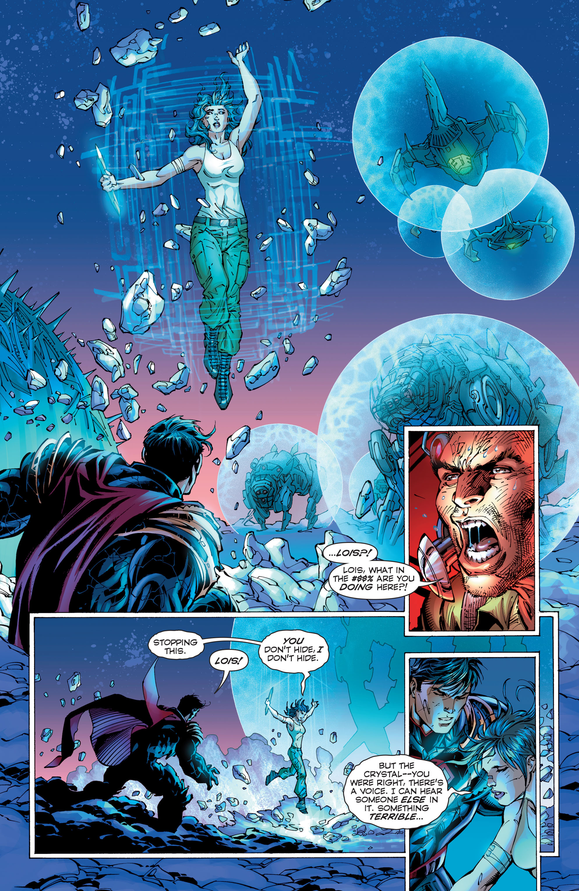 Read online Superman Unchained (2013) comic -  Issue #7 - 22