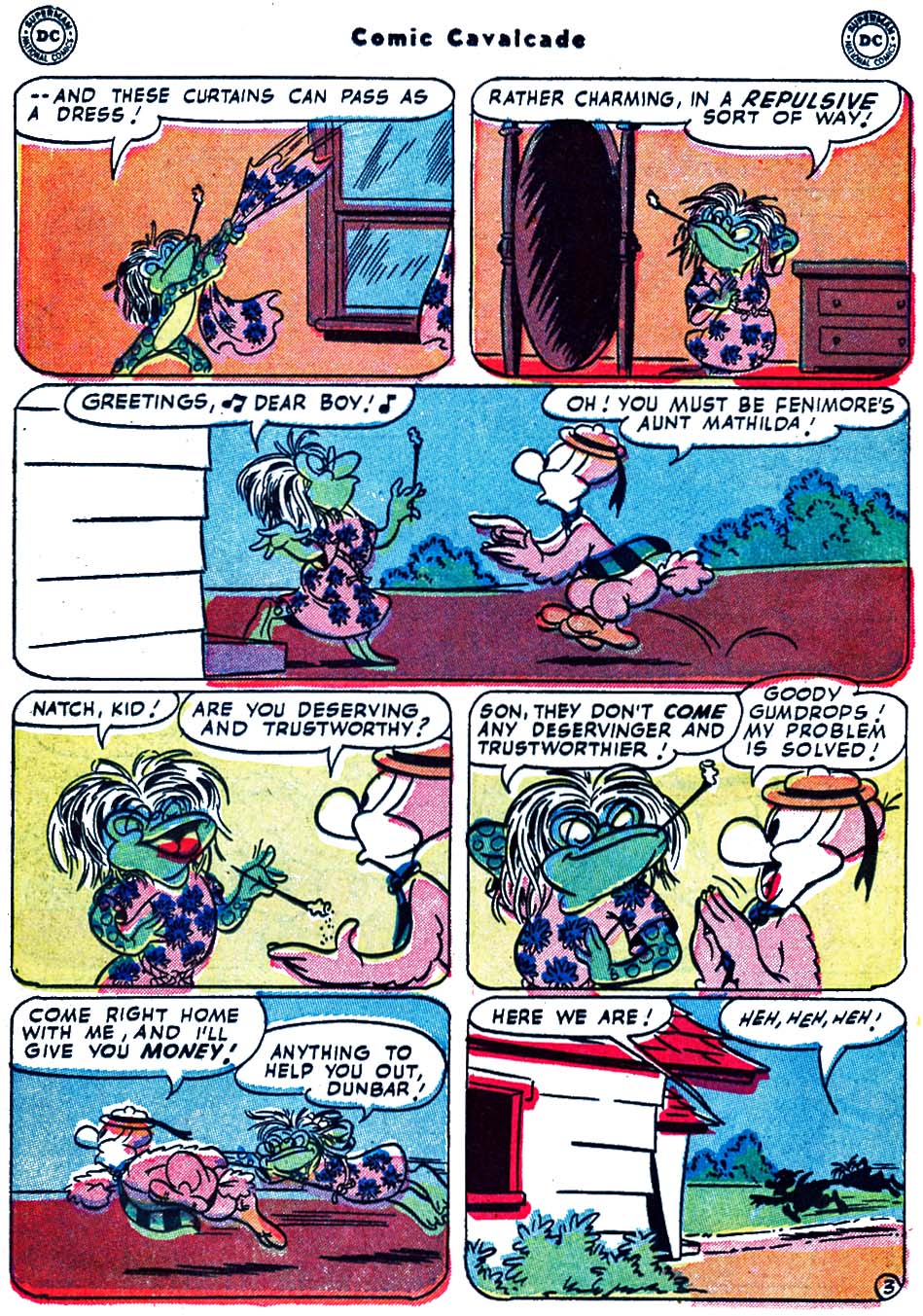 Read online Comic Cavalcade comic -  Issue #63 - 24