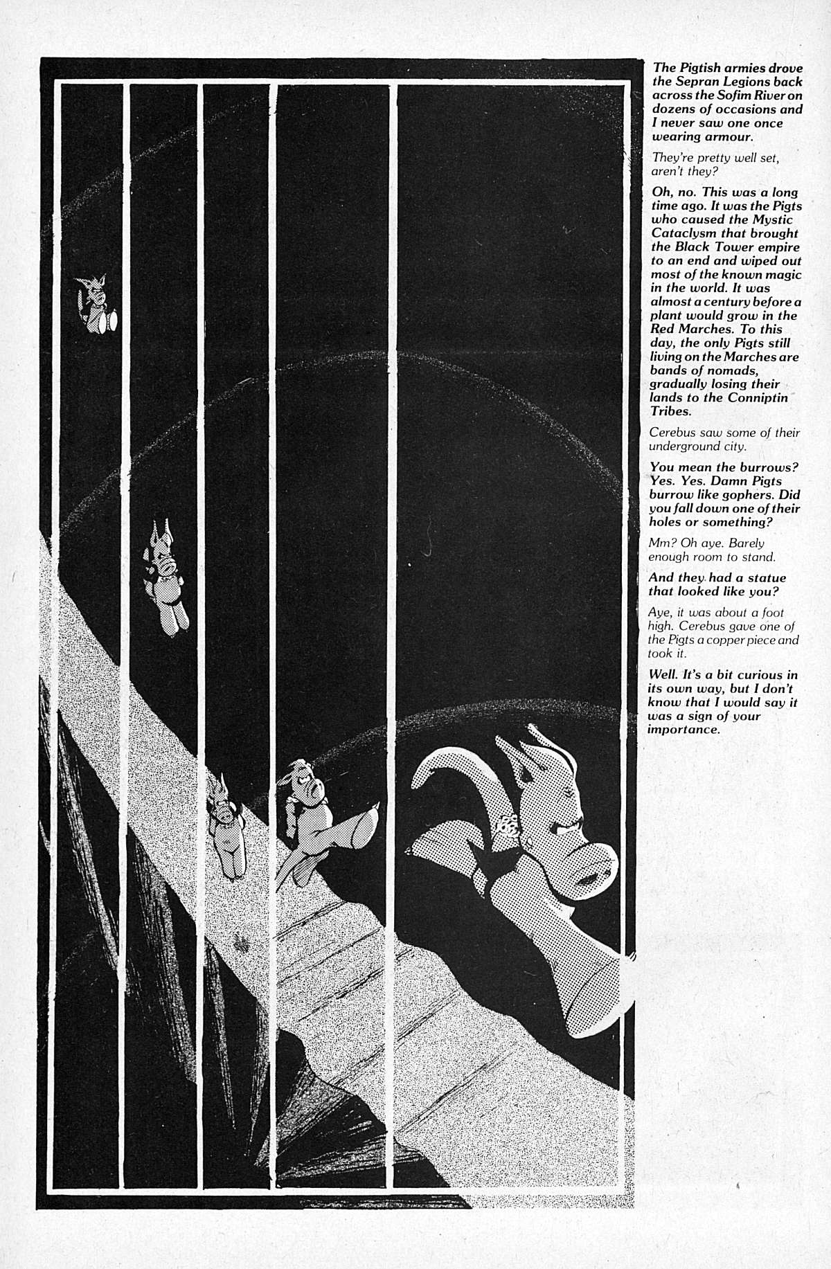 Read online Cerebus comic -  Issue #28 - 20