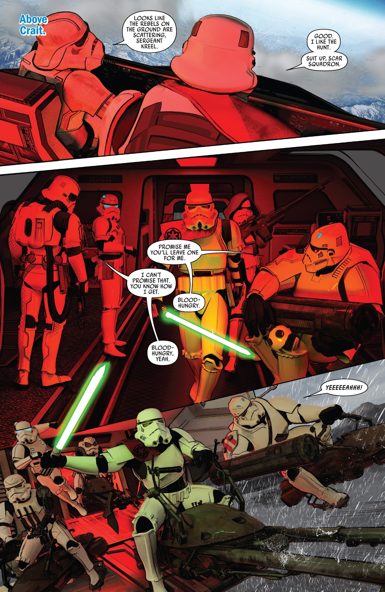 Read online Star Wars Episode VIII: The Last Jedi - Storms of Crait comic -  Issue # Full - 20