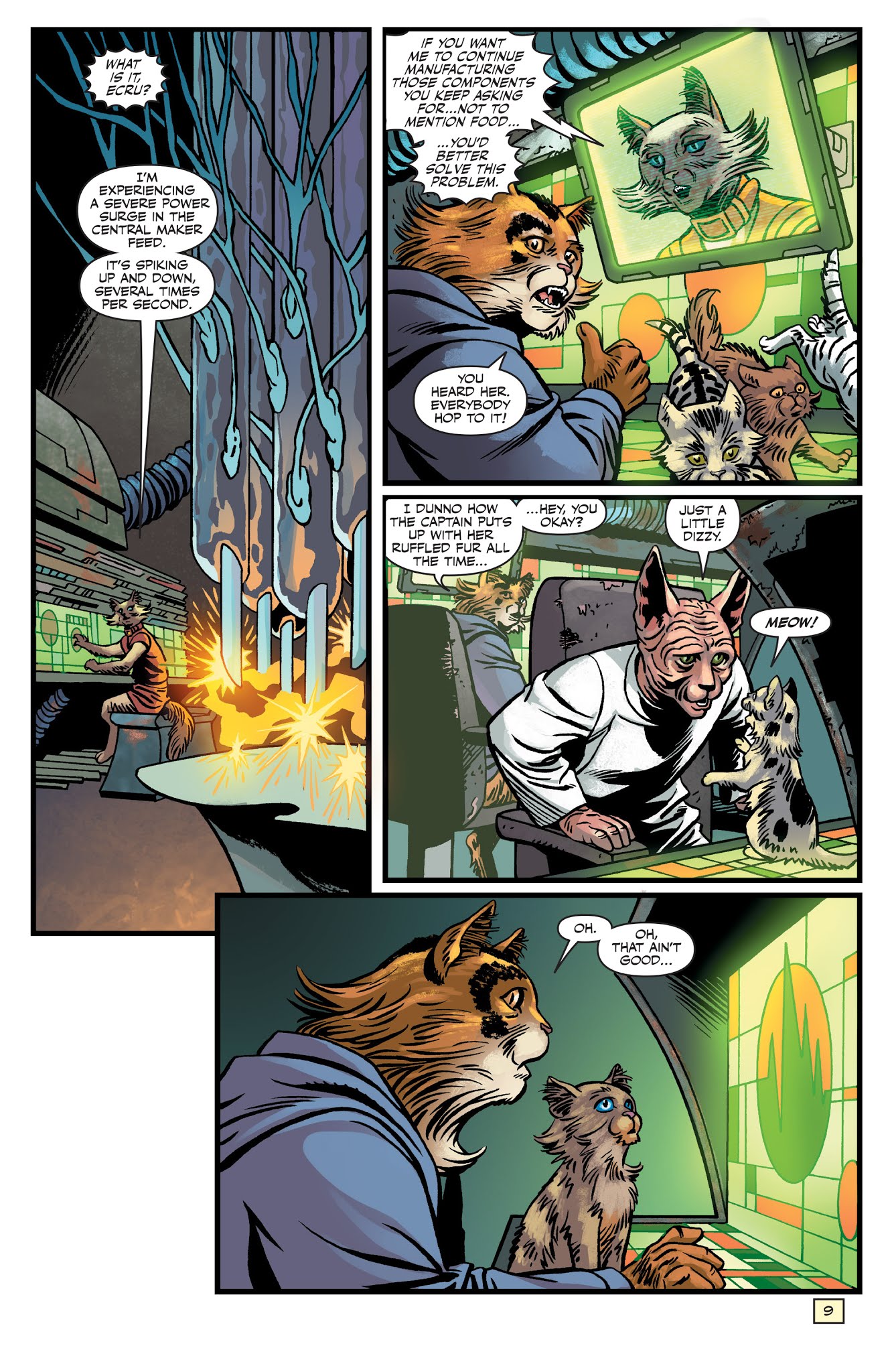 Read online Captain Ginger comic -  Issue #3 - 11