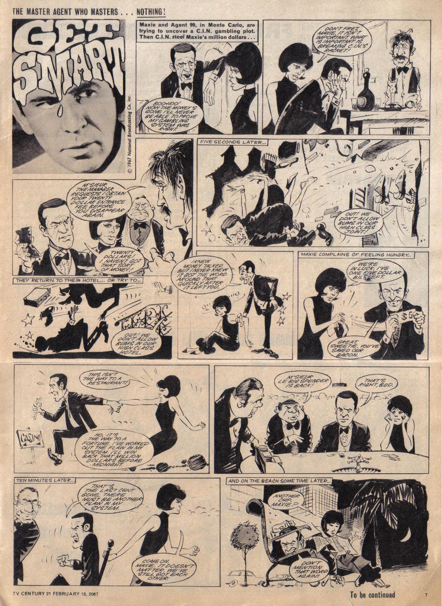 Read online TV Century 21 (TV 21) comic -  Issue #109 - 7
