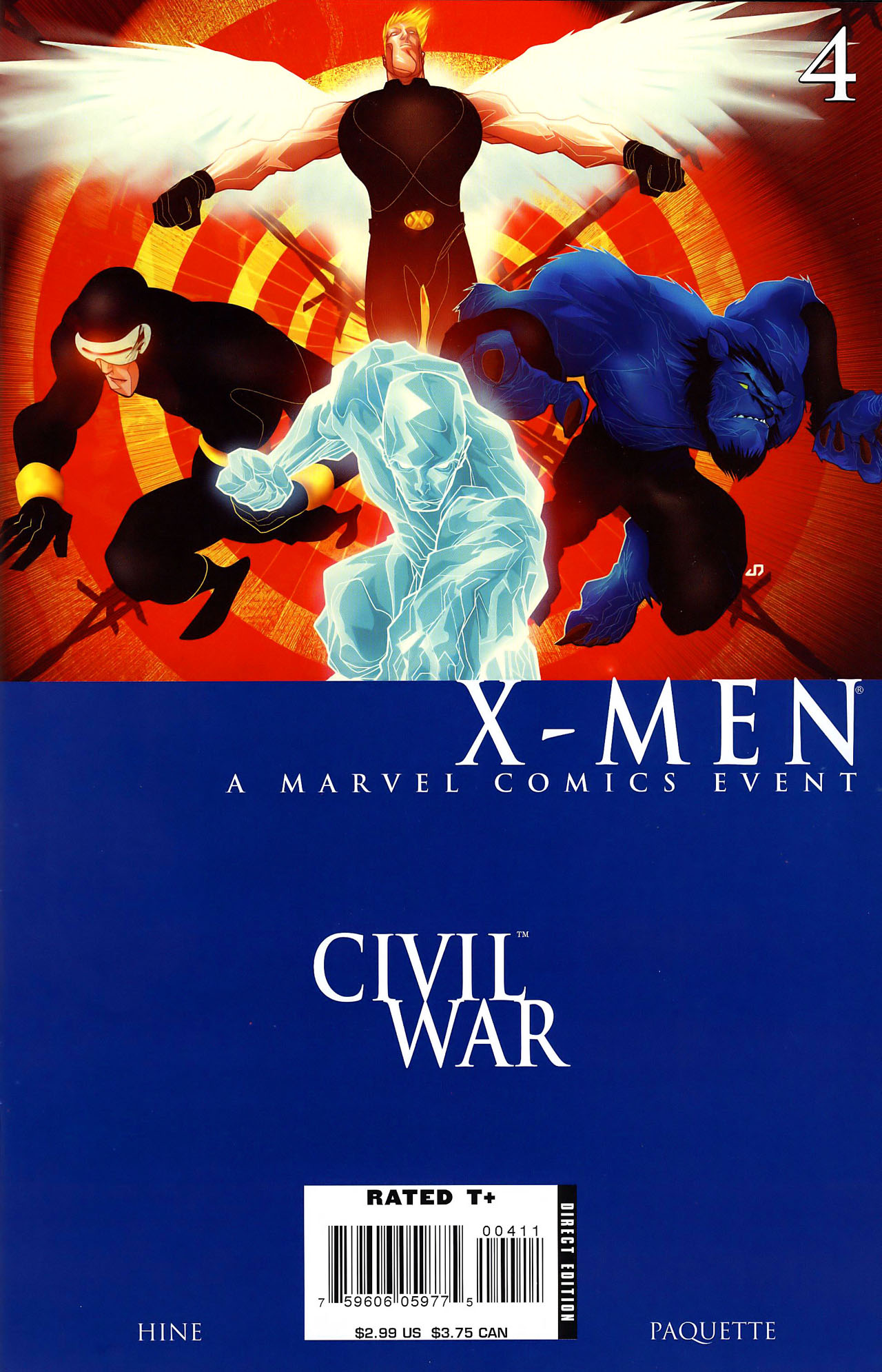 Read online Civil War: X-Men comic -  Issue #4 - 1