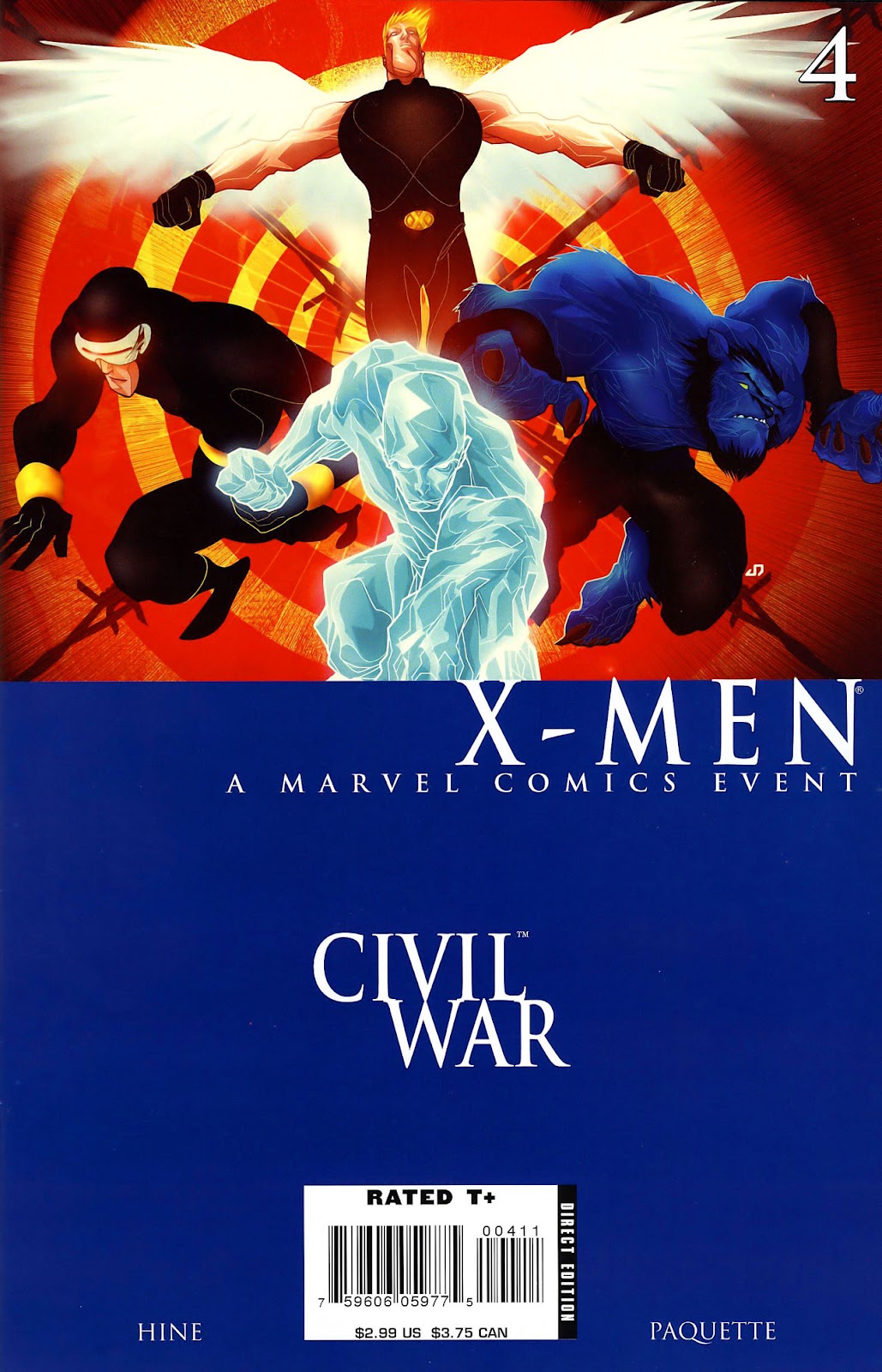 Civil War: X-Men issue 4 - Page 1