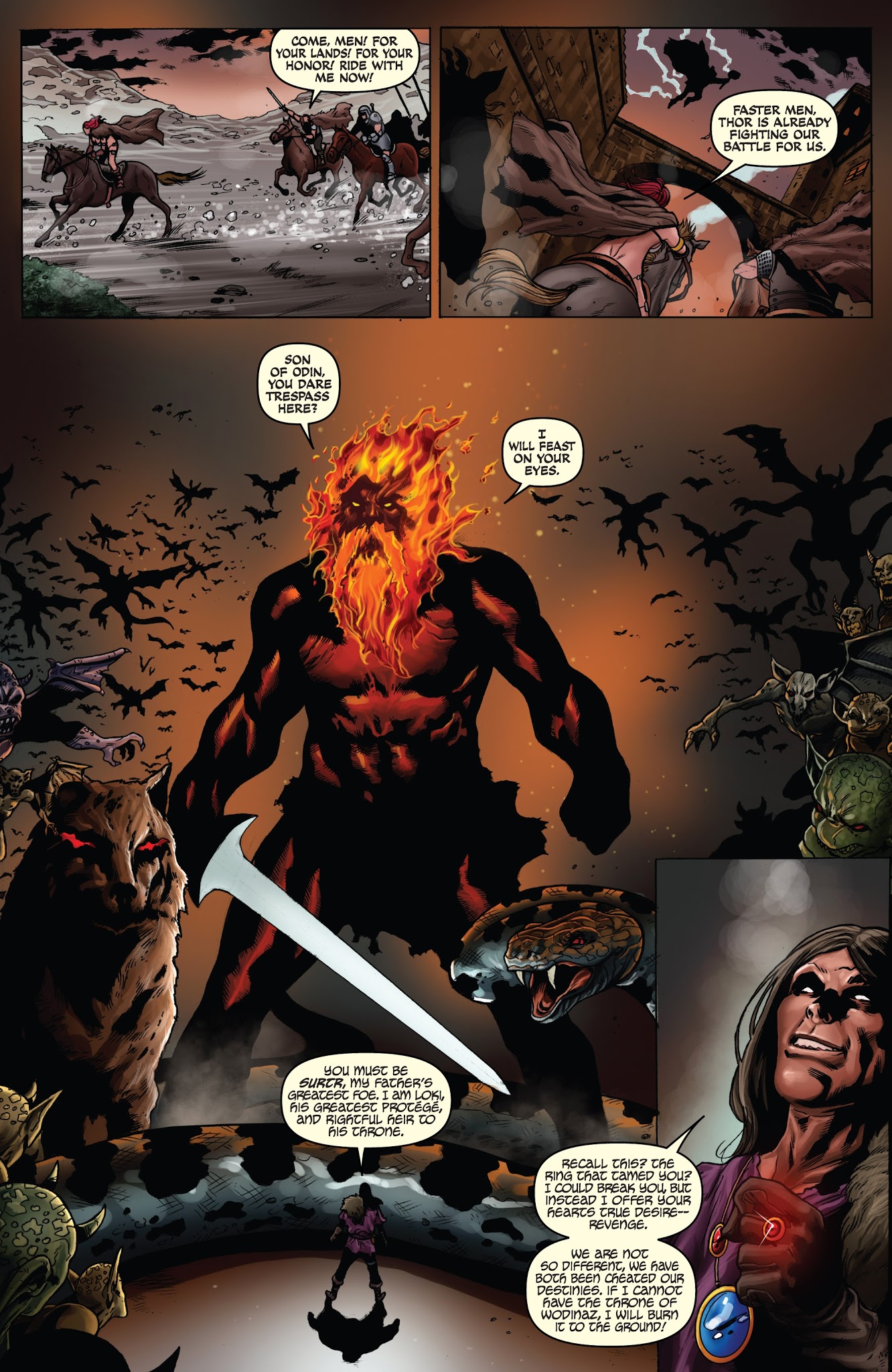 Read online Red Sonja: Revenge of the Gods comic -  Issue #4 - 7