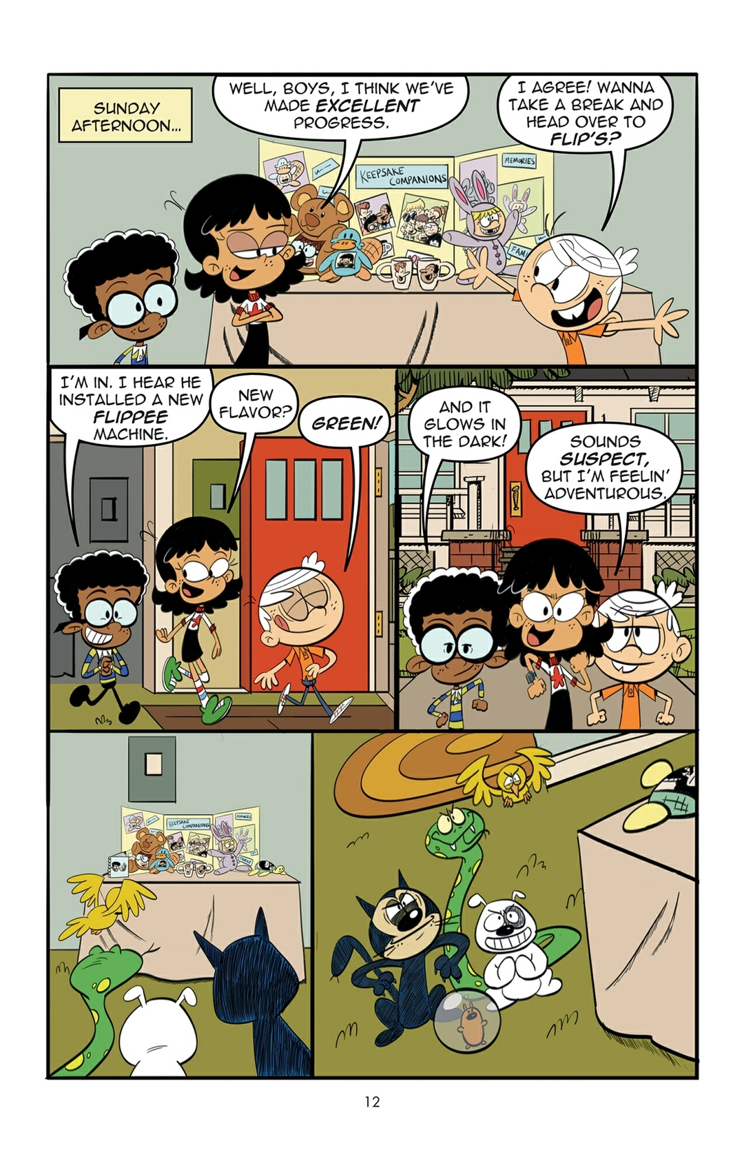 Read online The Loud House comic -  Issue #7 - 12