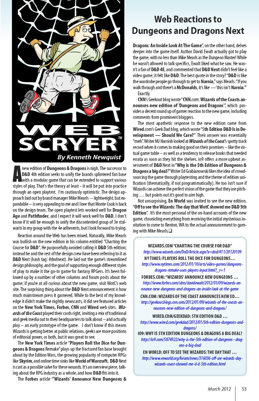 Read online Knights of the Dinner Table comic -  Issue #185 - 55