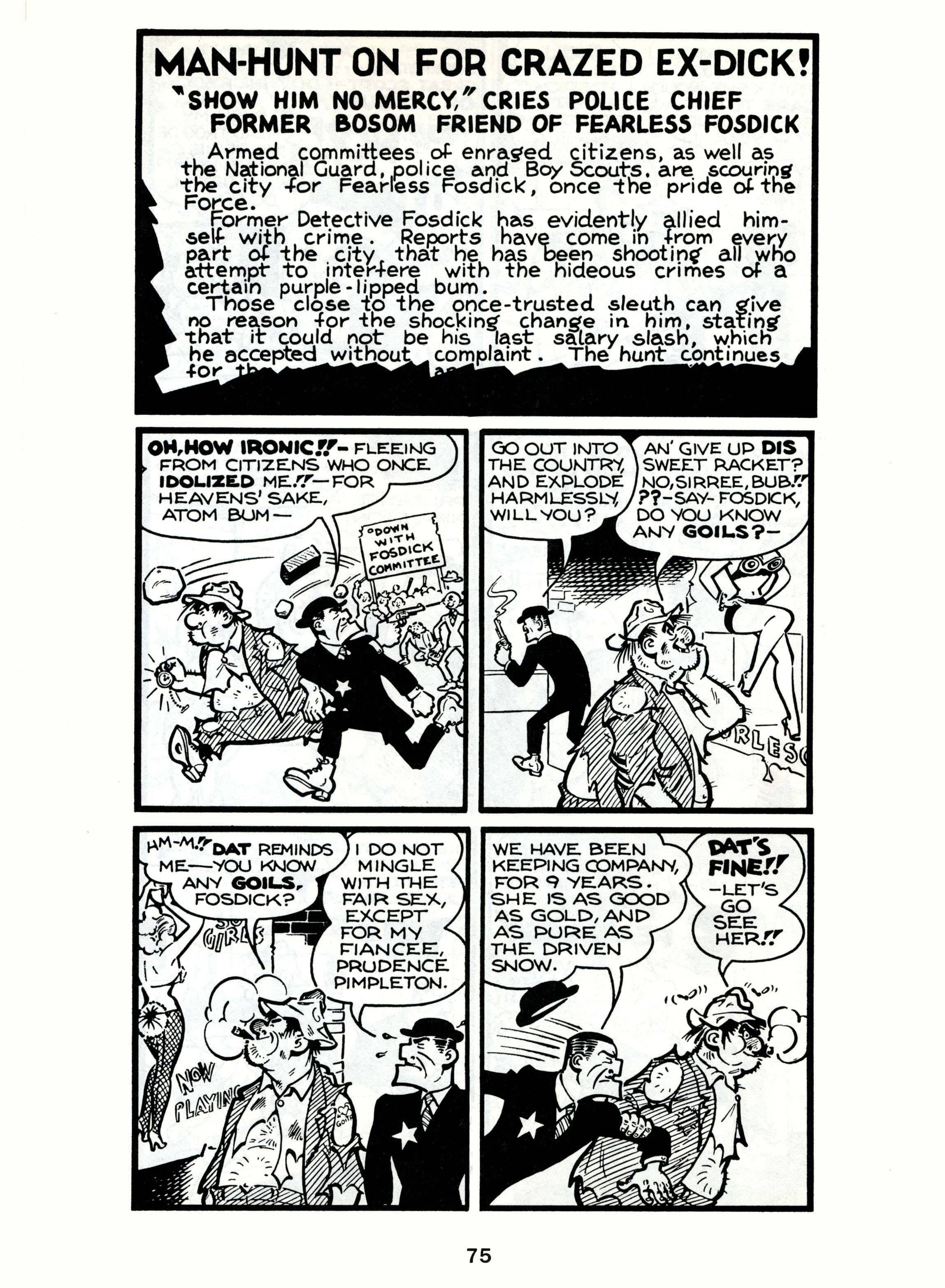 Read online Fearless Fosdick comic -  Issue # TPB - 76