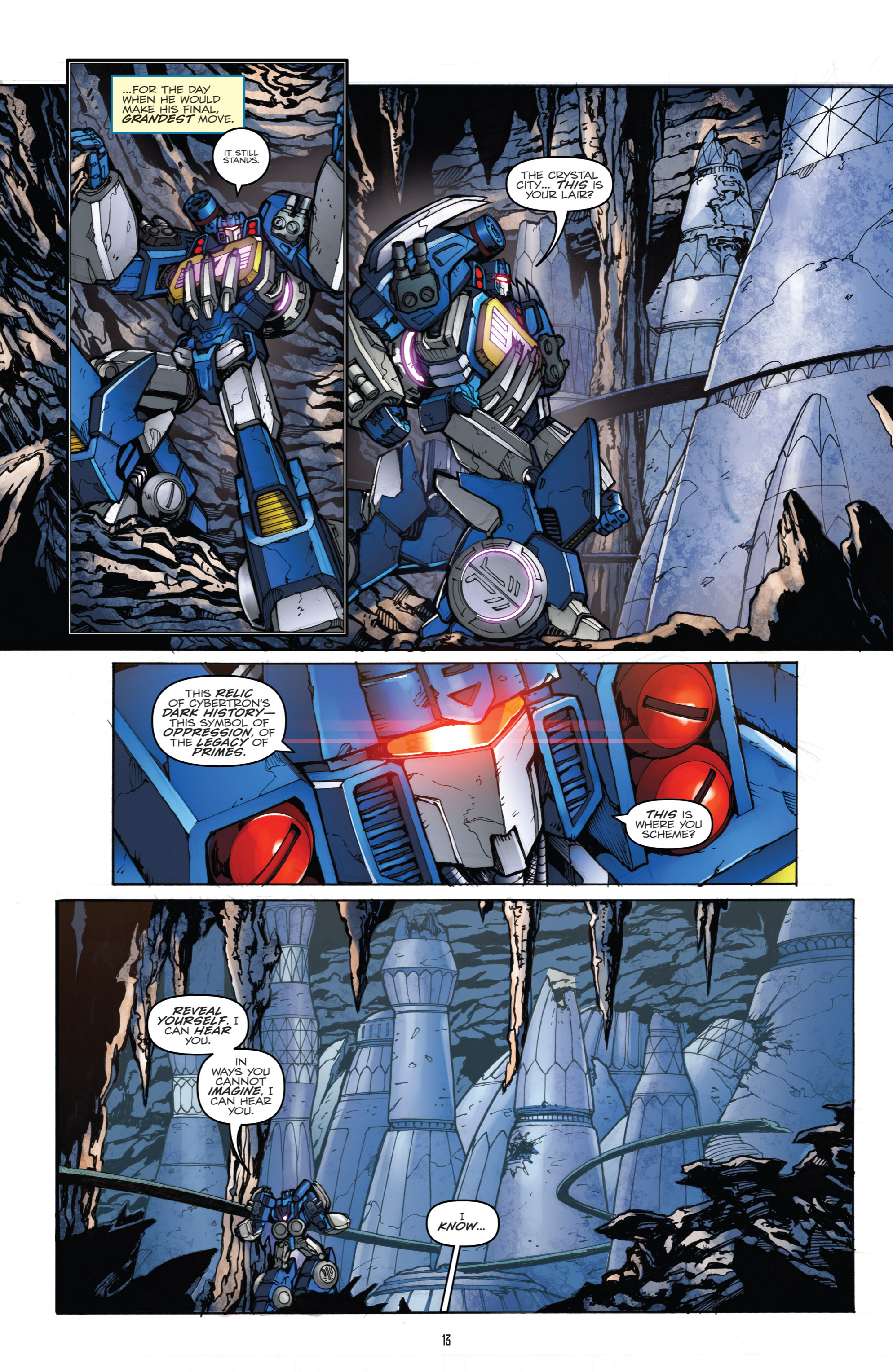 Read online Transformers: Robots In Disguise (2012) comic -  Issue #21 - 16