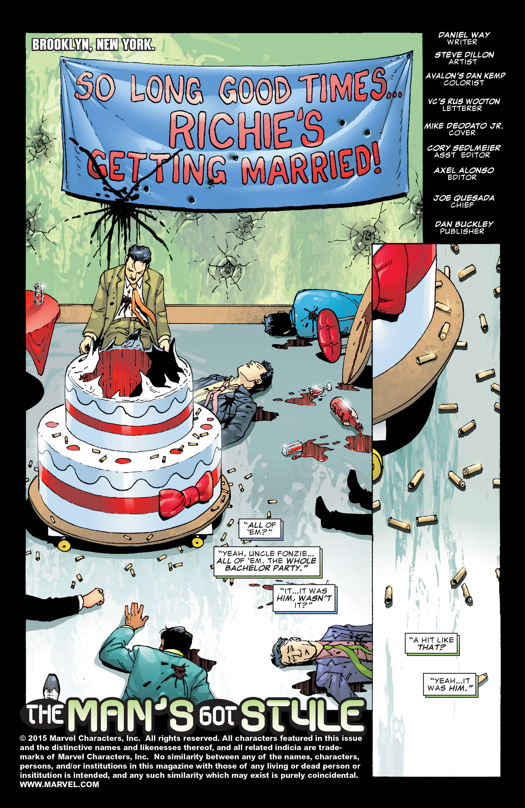 Read online Punisher vs. Bullseye comic -  Issue #1 - 2
