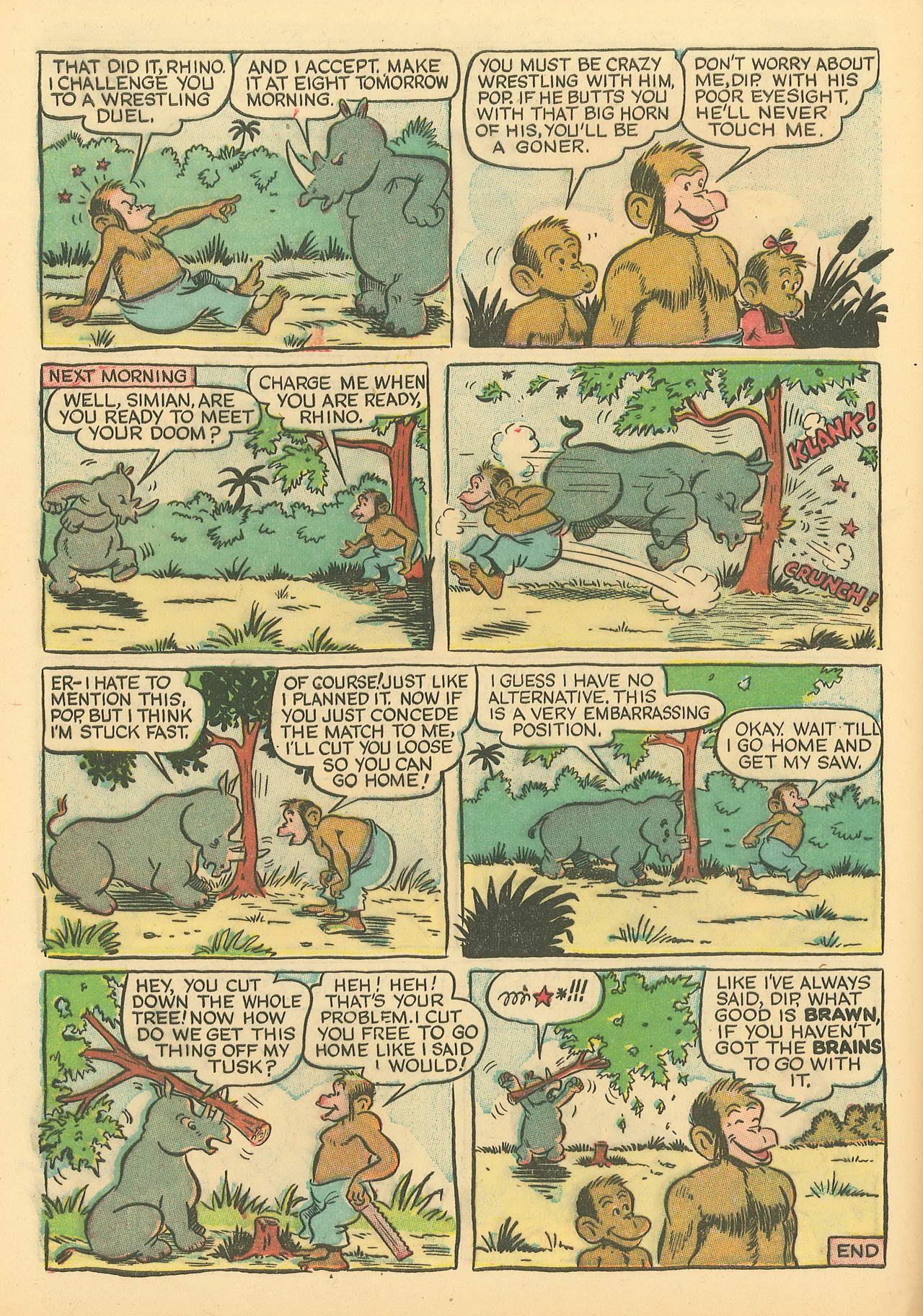 Read online Tom & Jerry Comics comic -  Issue #84 - 44