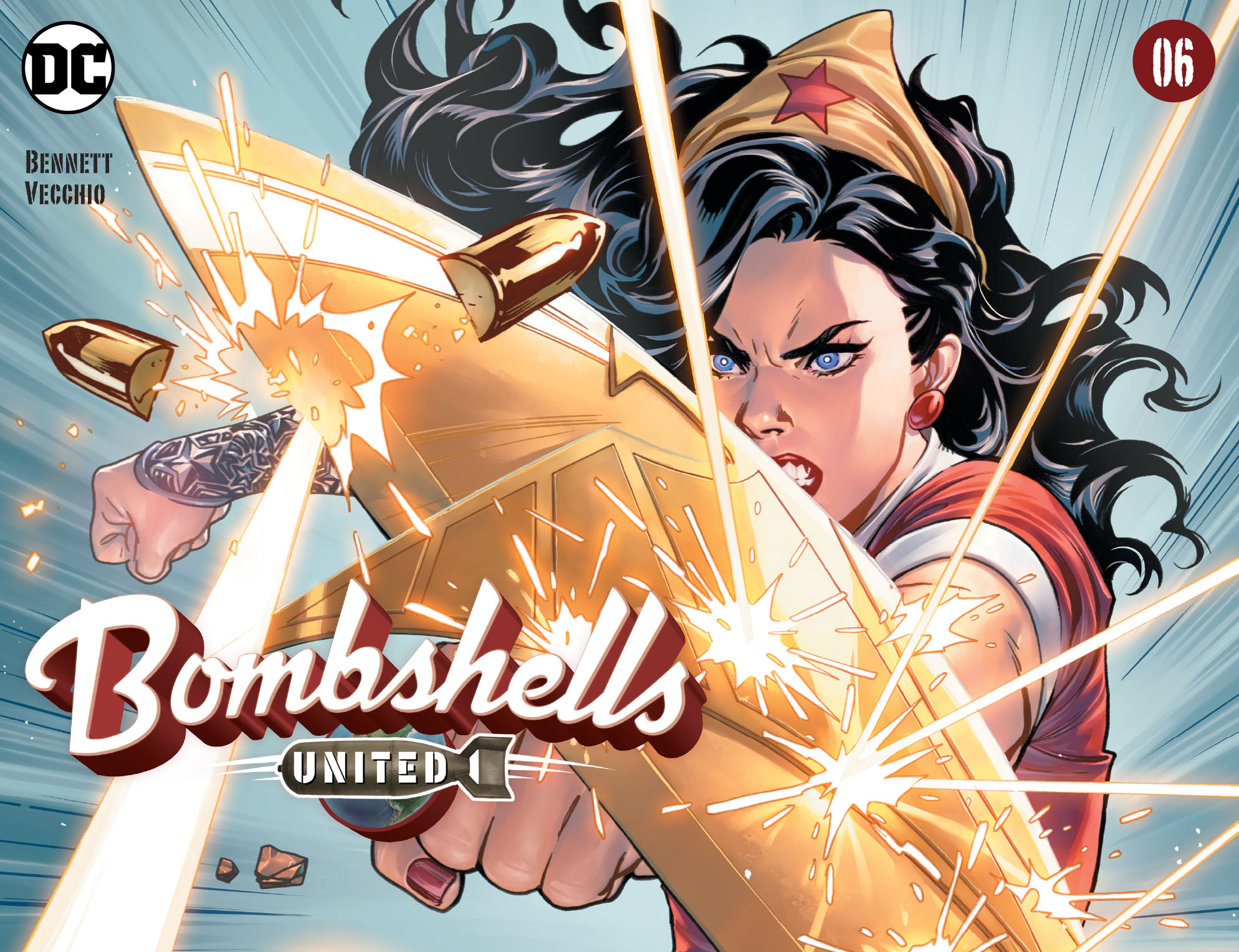 Read online Bombshells: United comic -  Issue #6 - 1