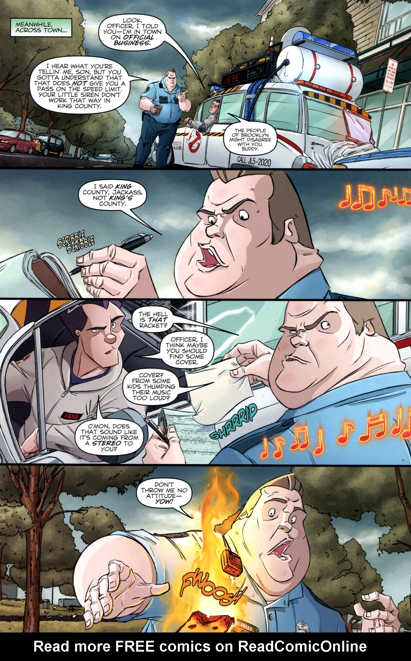 Read online Ghostbusters (2011) comic -  Issue #12 - 6