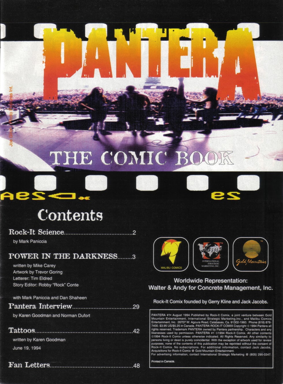 Read online Pantera comic -  Issue # Full - 3