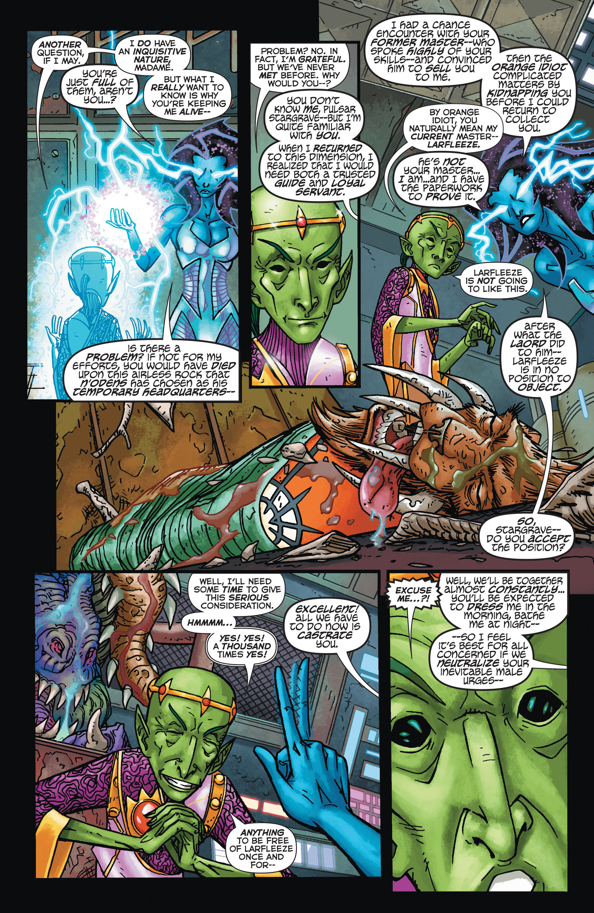Read online Larfleeze comic -  Issue #3 - 6