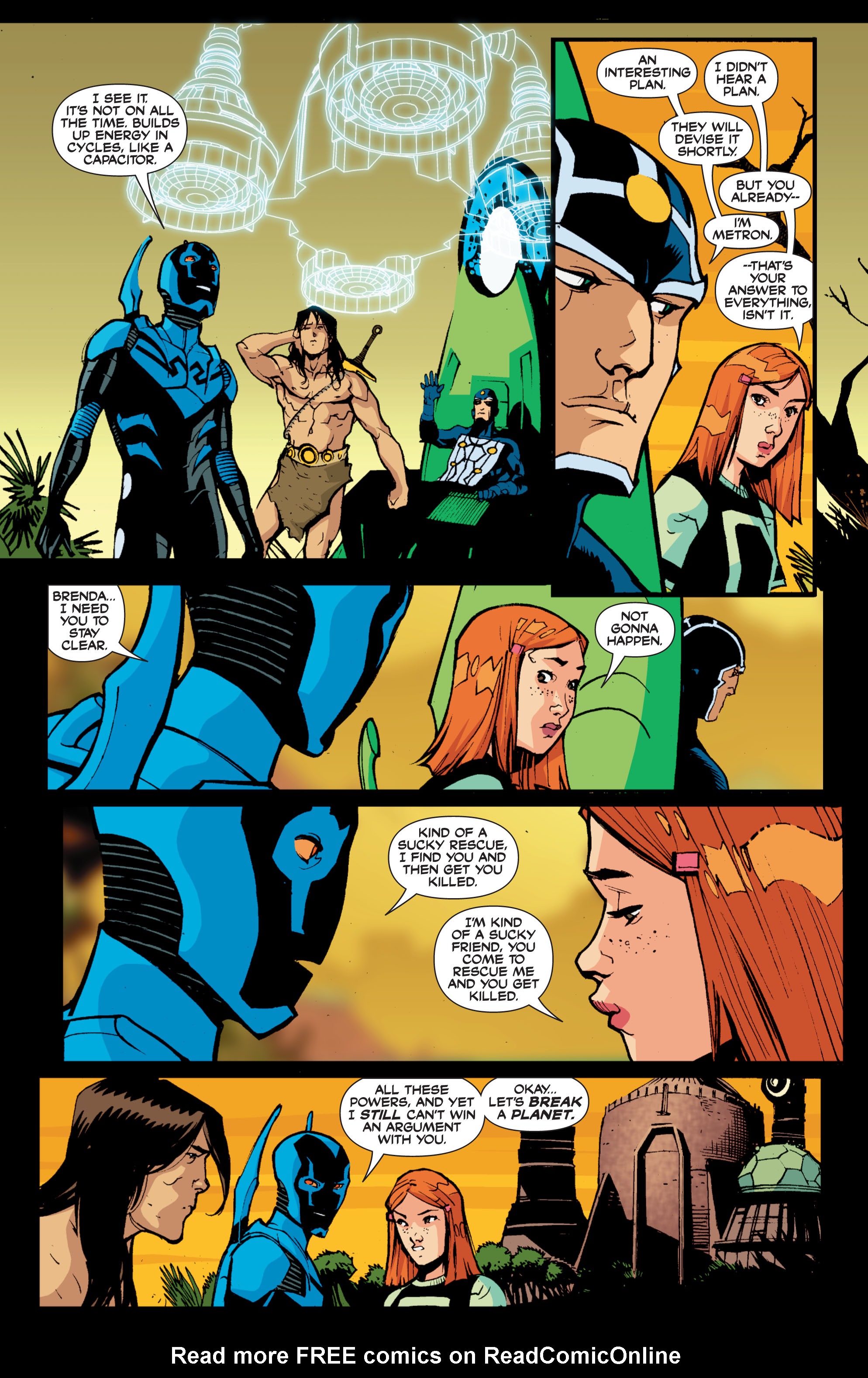 Read online Blue Beetle (2006) comic -  Issue #11 - 15