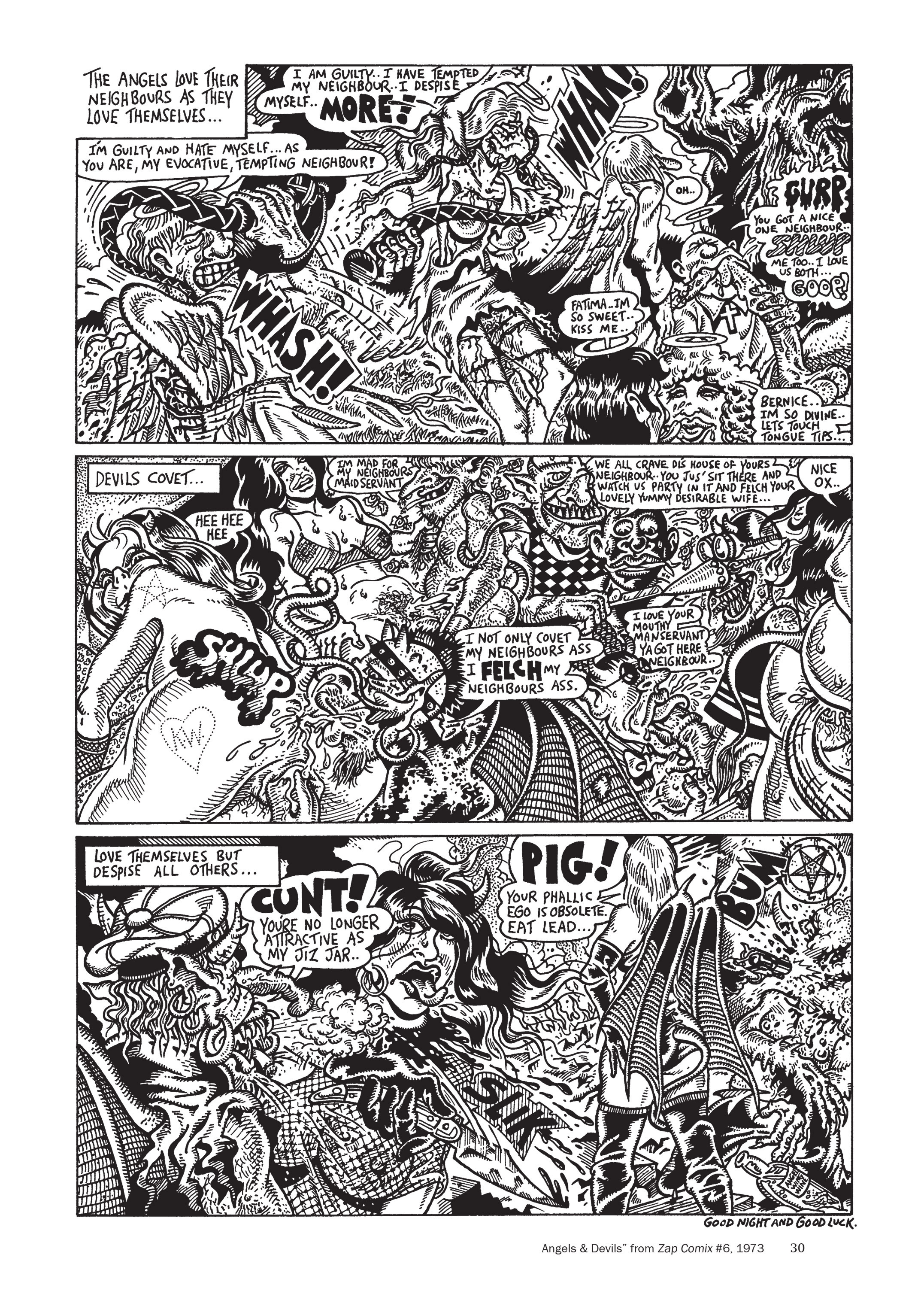 Read online The Mythology of S. Clay Wilson comic -  Issue # Demons and Angels (Part 1) - 27