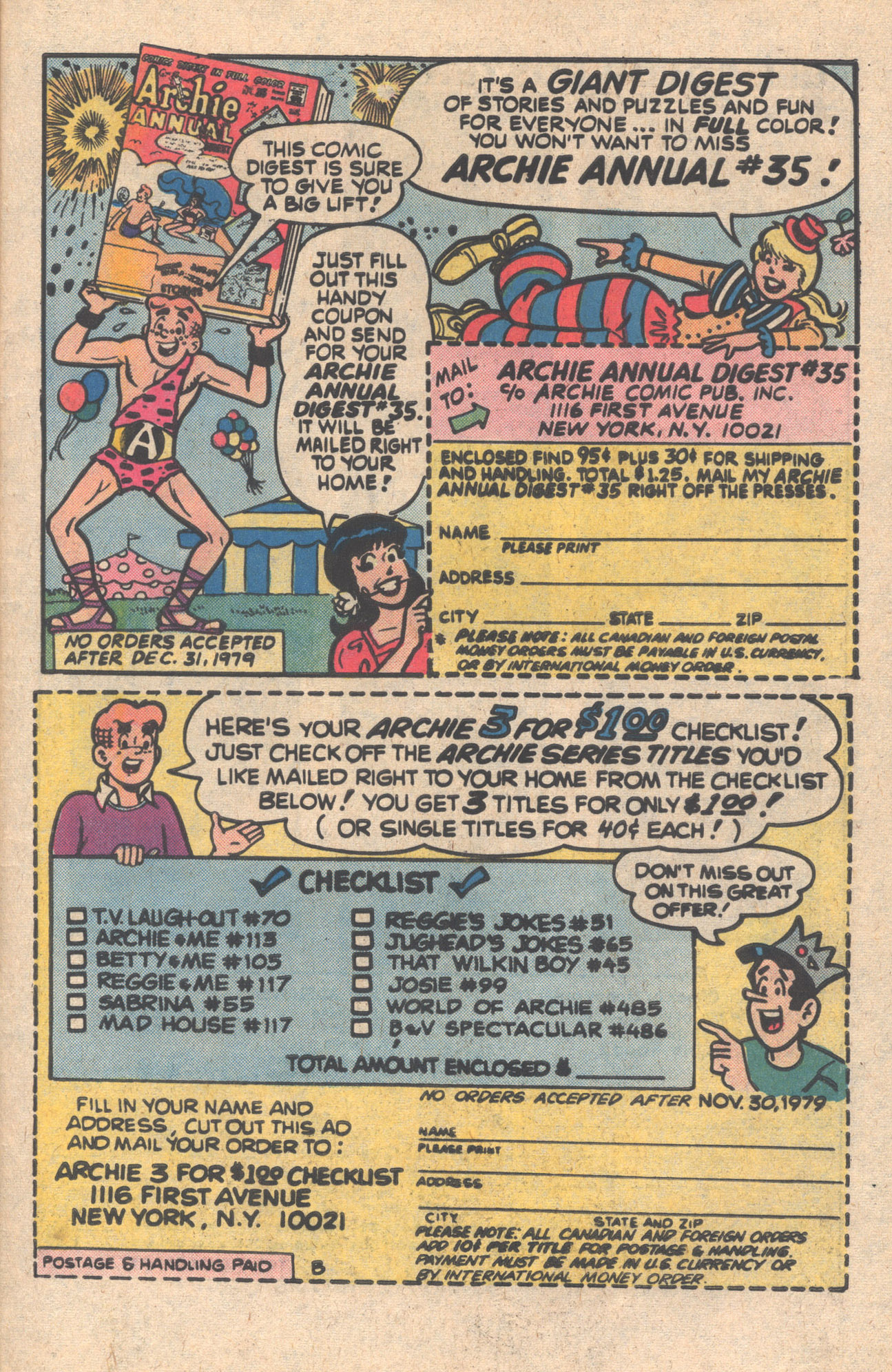 Read online Archie at Riverdale High (1972) comic -  Issue #65 - 33