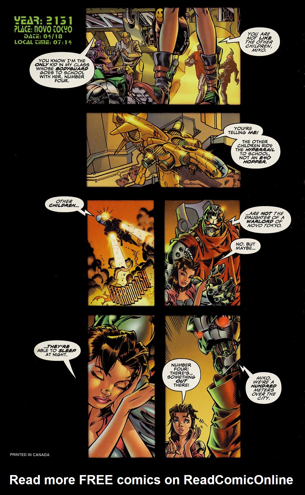 Read online Defcon 4 comic -  Issue #2 - 2