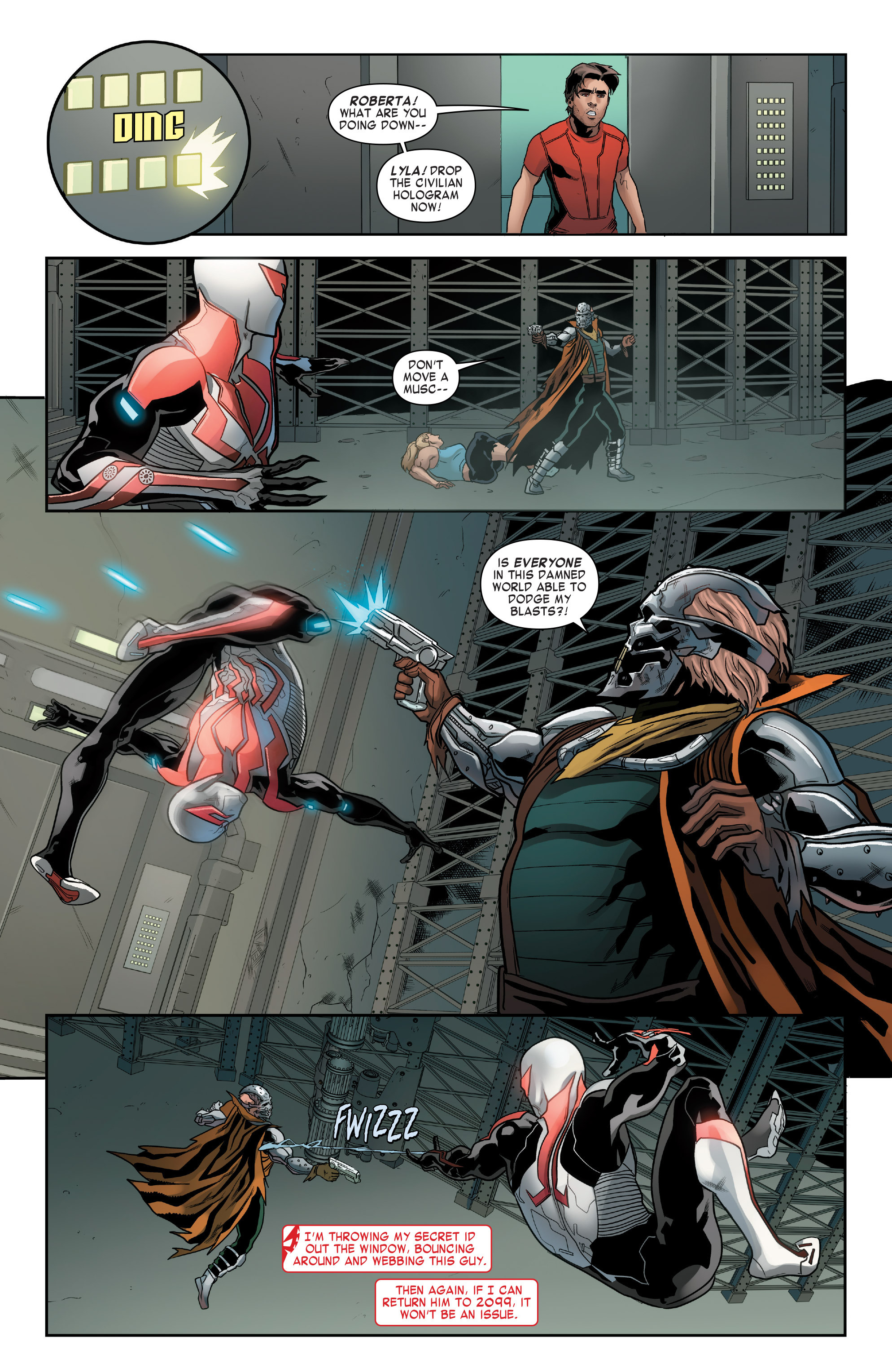 Read online Spider-Man 2099 (2015) comic -  Issue #4 - 19