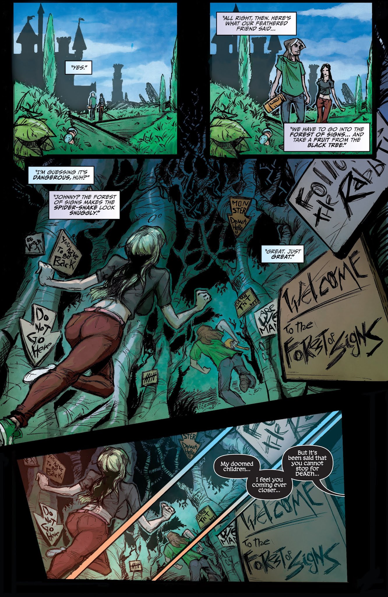 Read online Grimm Fairy Tales presents Wonderland: Through the Looking Glass comic -  Issue #2 - 23