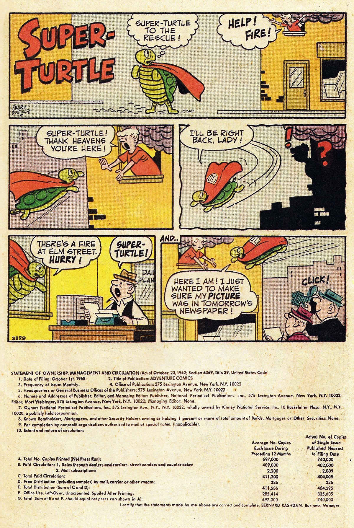 Read online Adventure Comics (1938) comic -  Issue #377 - 33