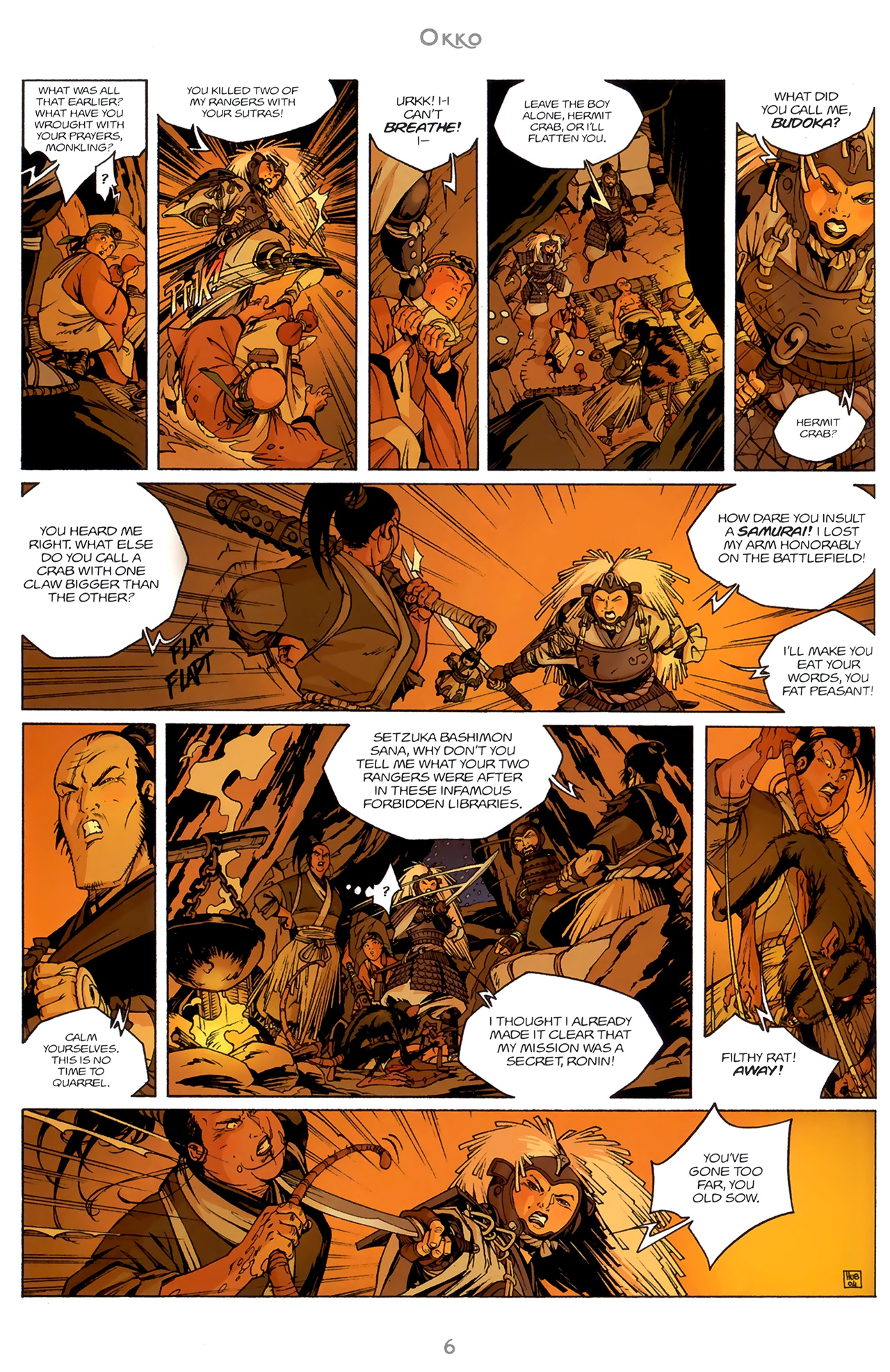 Read online Okko: The Cycle of Earth comic -  Issue #3 - 6