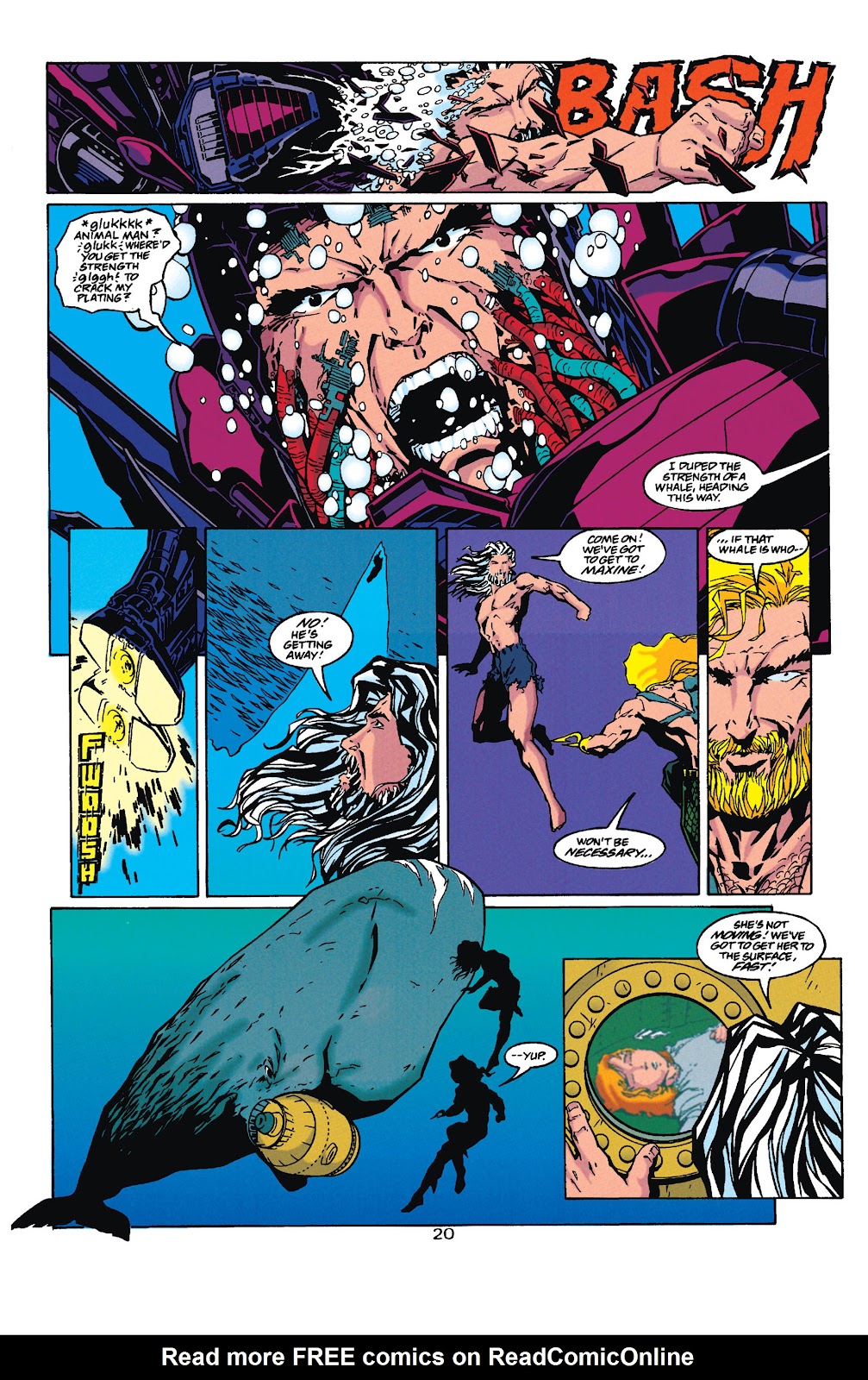 Aquaman (1994) Issue #35 #41 - English 20
