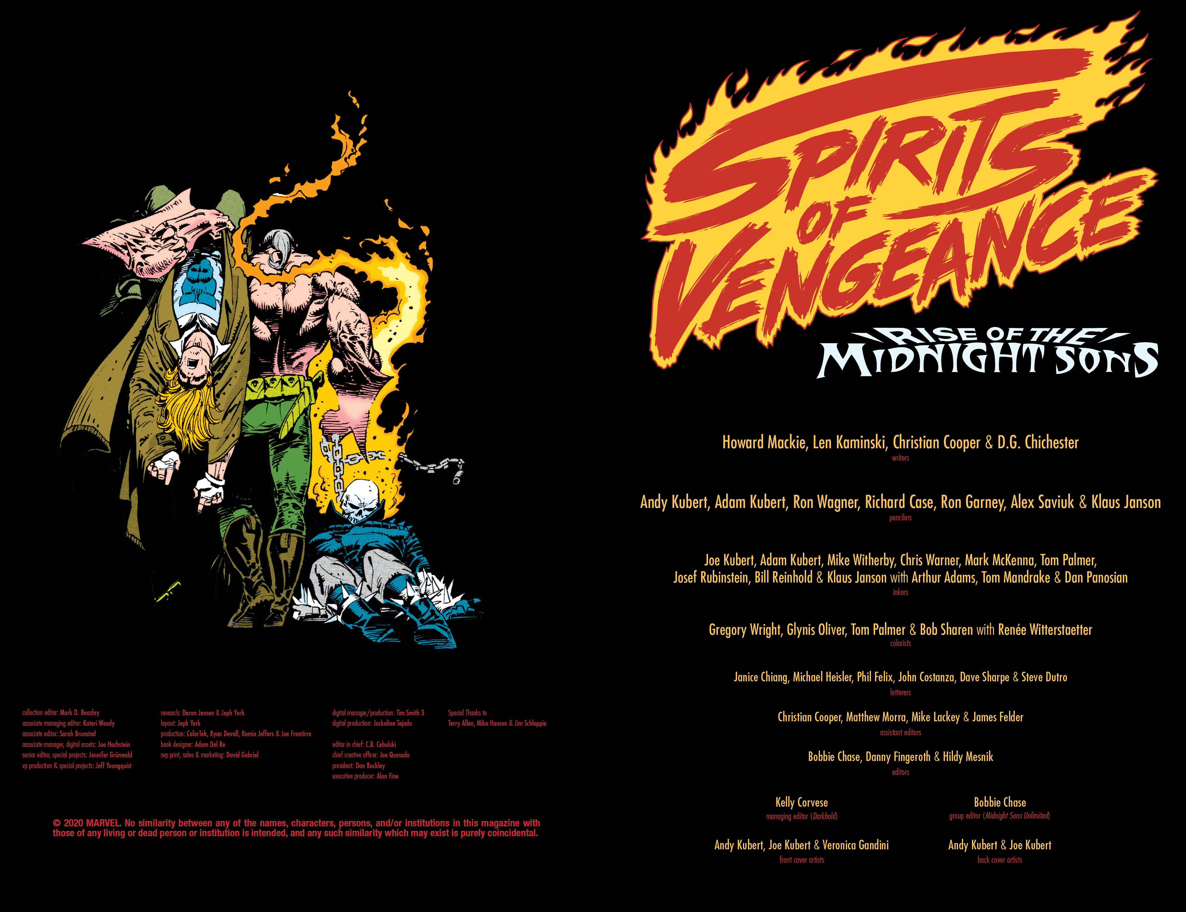 Read online Spirits of Vengeance: Rise of the Midnight Sons comic -  Issue # TPB (Part 1) - 3