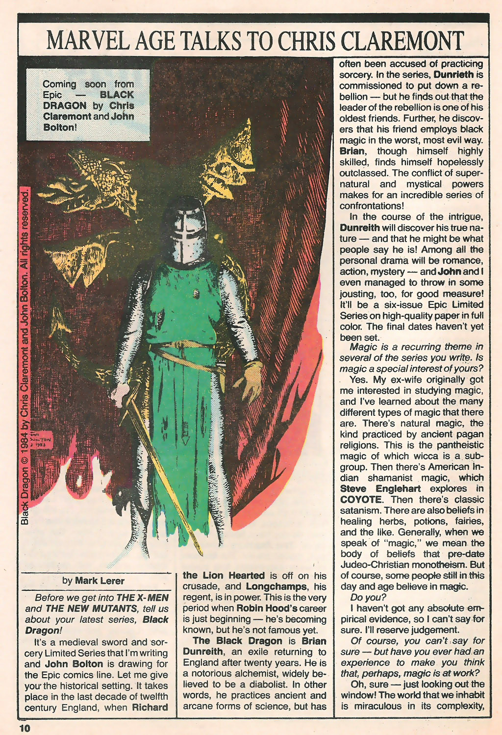 Read online Marvel Age comic -  Issue #16 - 12