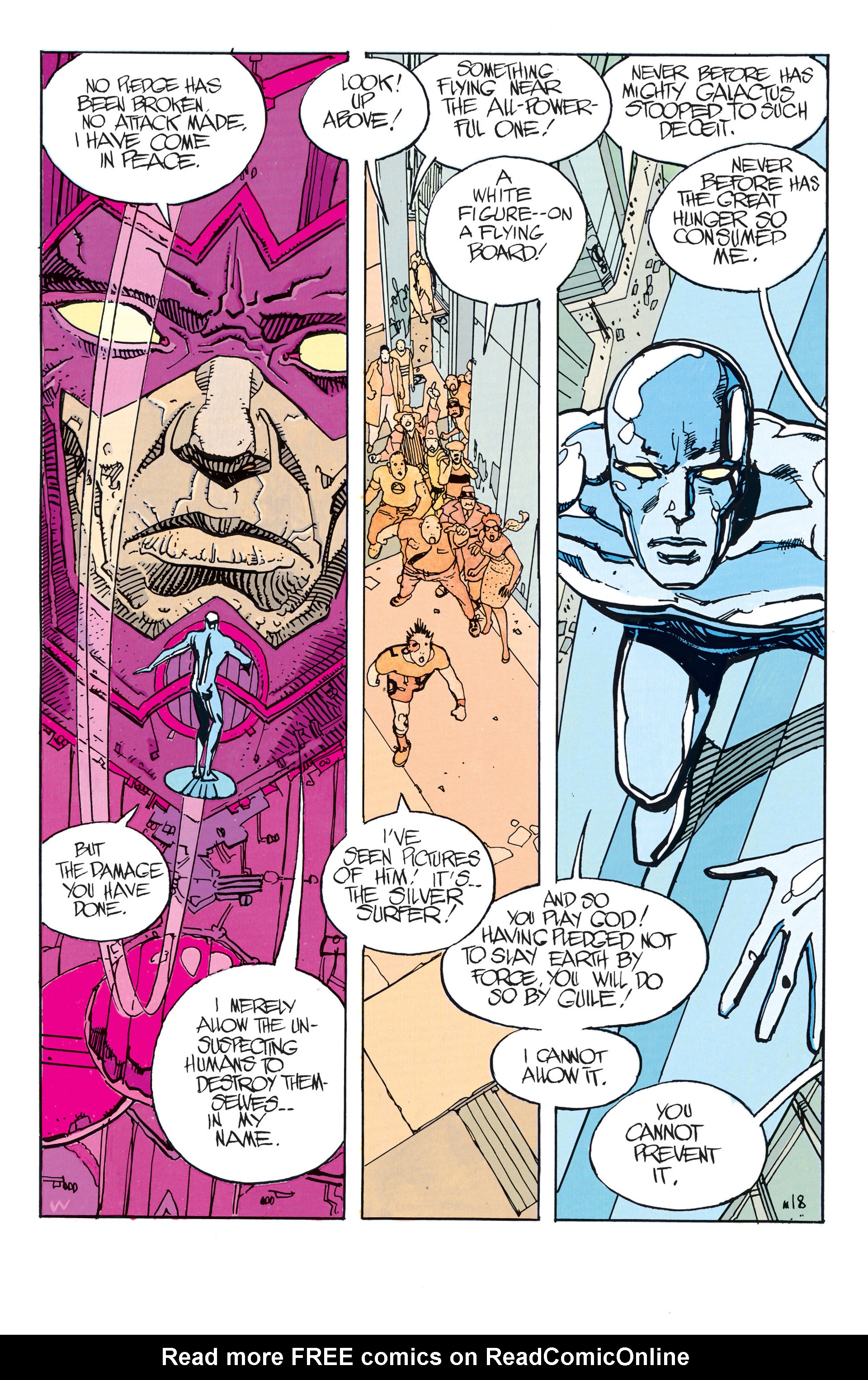 Read online Silver Surfer (1988) comic -  Issue #2 - 4