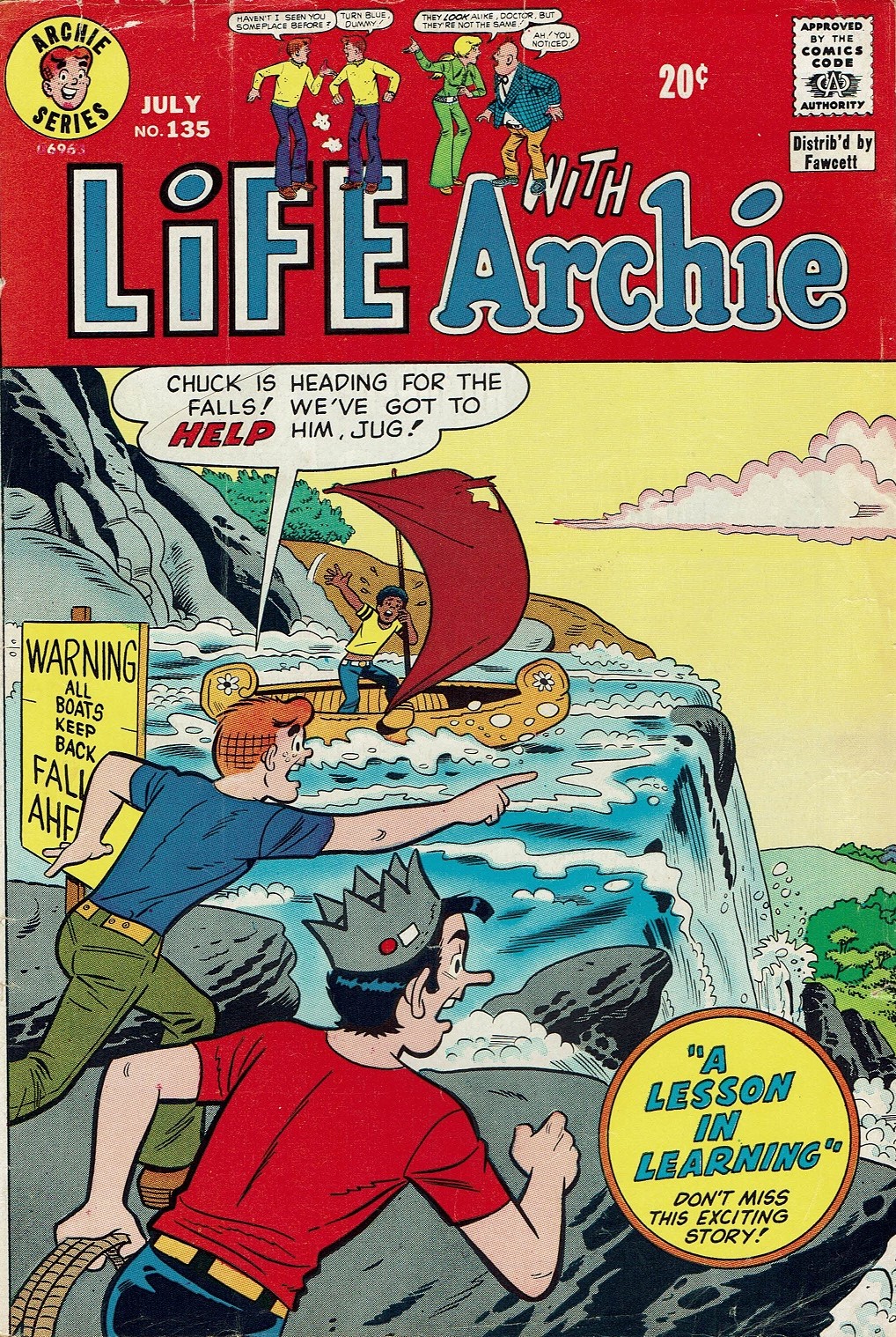Read online Life With Archie (1958) comic -  Issue #135 - 1