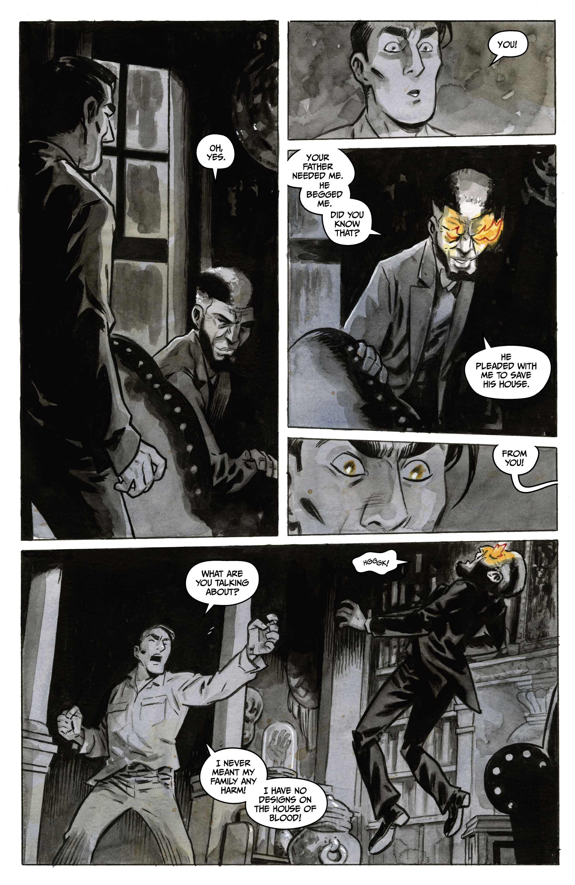 Read online Manor Black: Fire in the Blood comic -  Issue #3 - 22