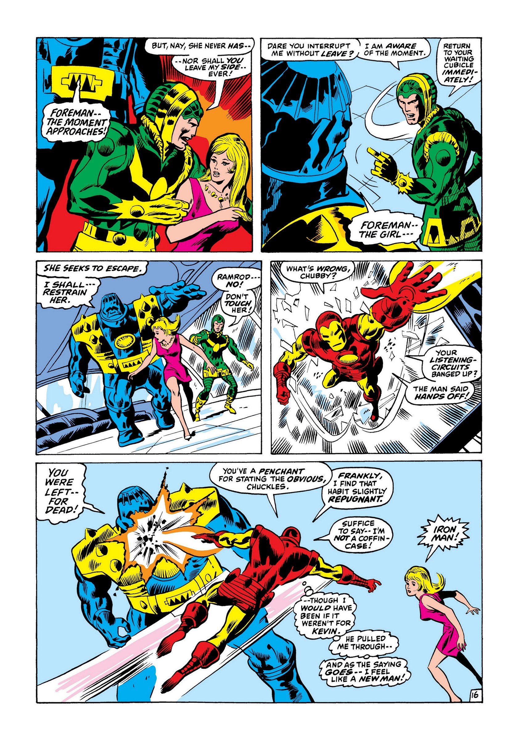 Read online Marvel Masterworks: The Invincible Iron Man comic -  Issue # TPB 7 (Part 3) - 64