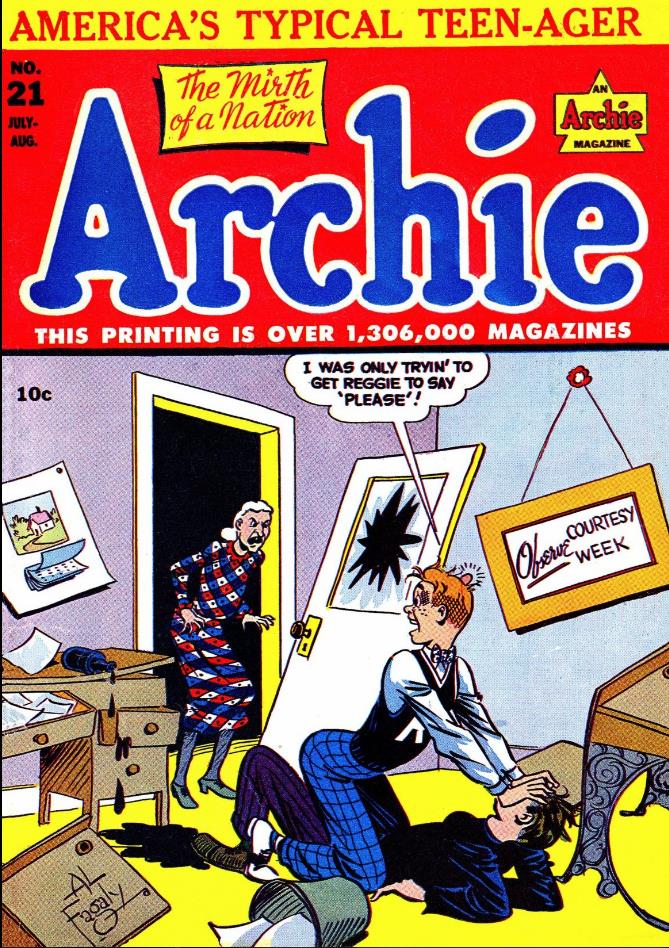 Read online Archie Comics comic -  Issue #021 - 1