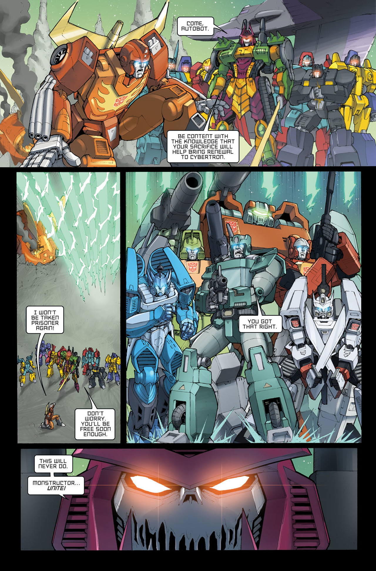 Read online The Transformers: All Hail Megatron comic -  Issue #15 - 20