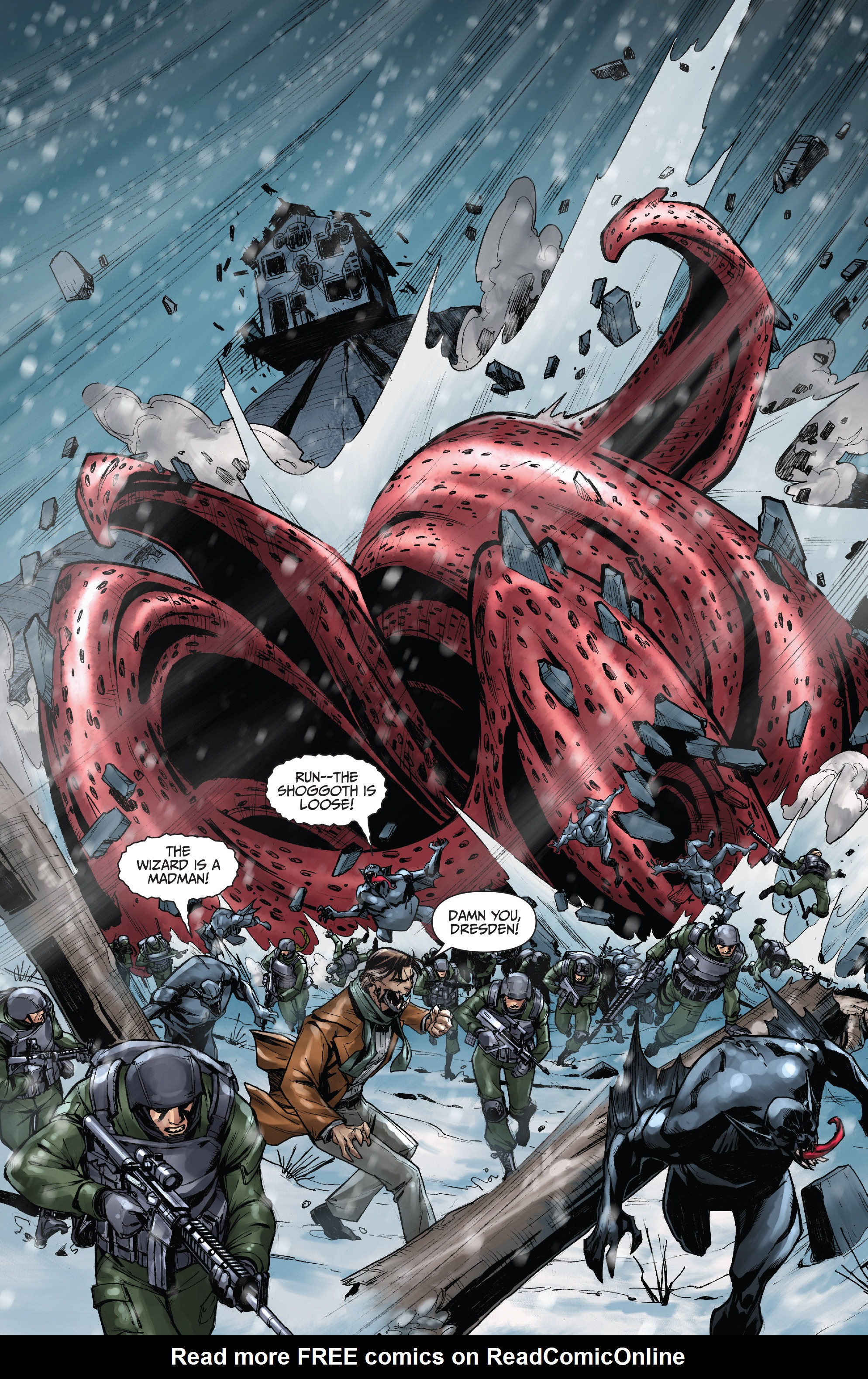 Read online Jim Butcher's The Dresden Files: War Cry comic -  Issue #5 - 3