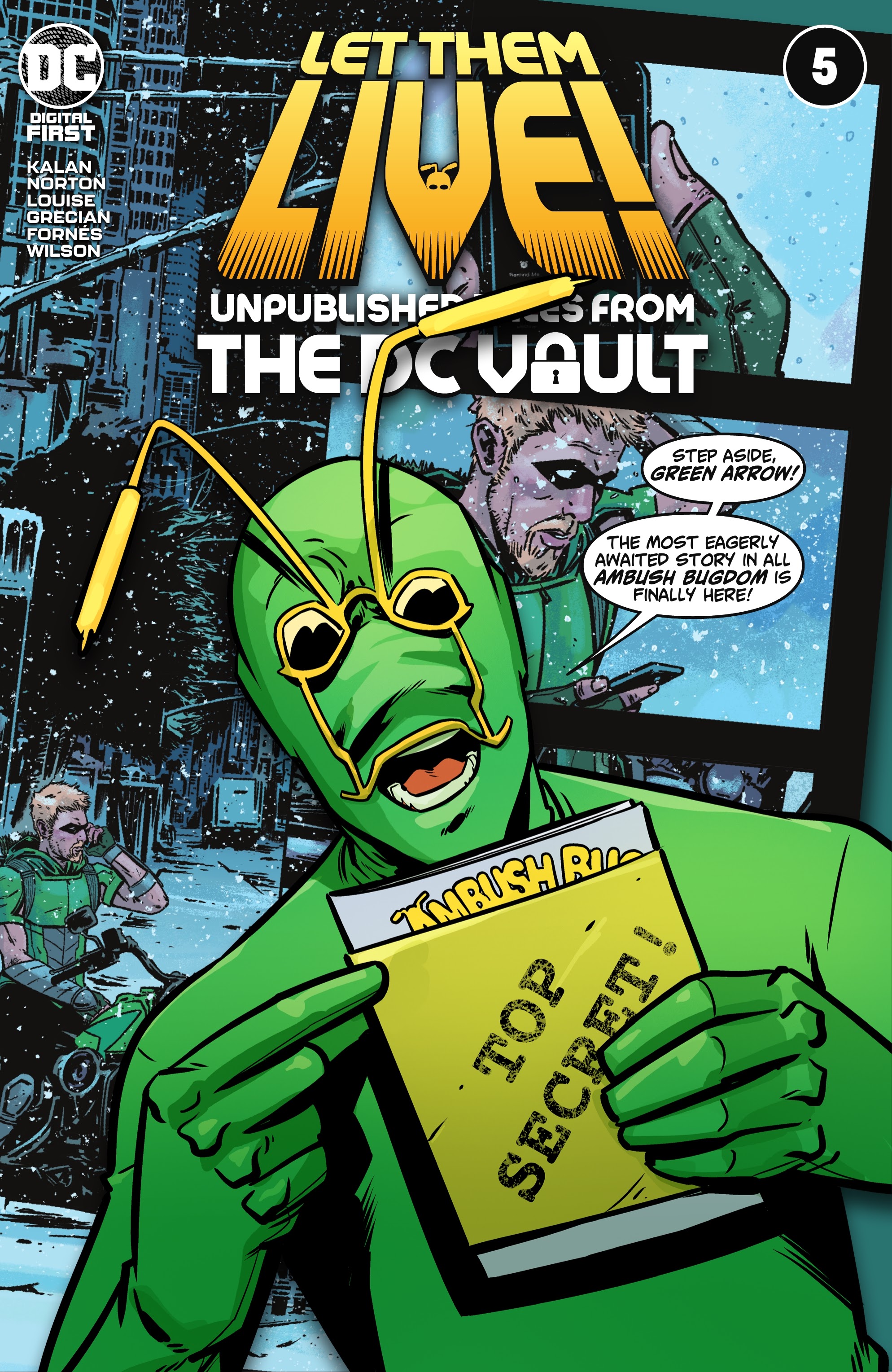 Read online Let Them Live: Unpublished Tales From The DC Vault comic -  Issue #5 - 1