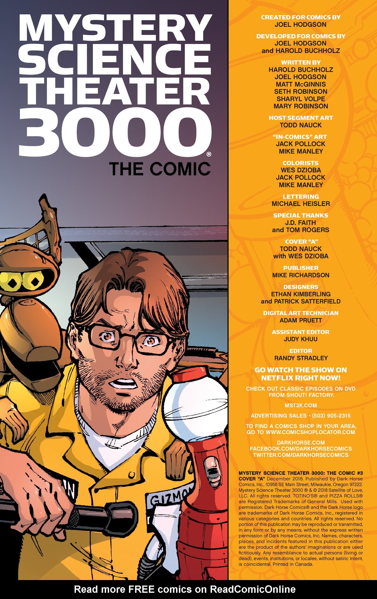Read online Mystery Science Theater 3000: The Comic comic -  Issue #3 - 2