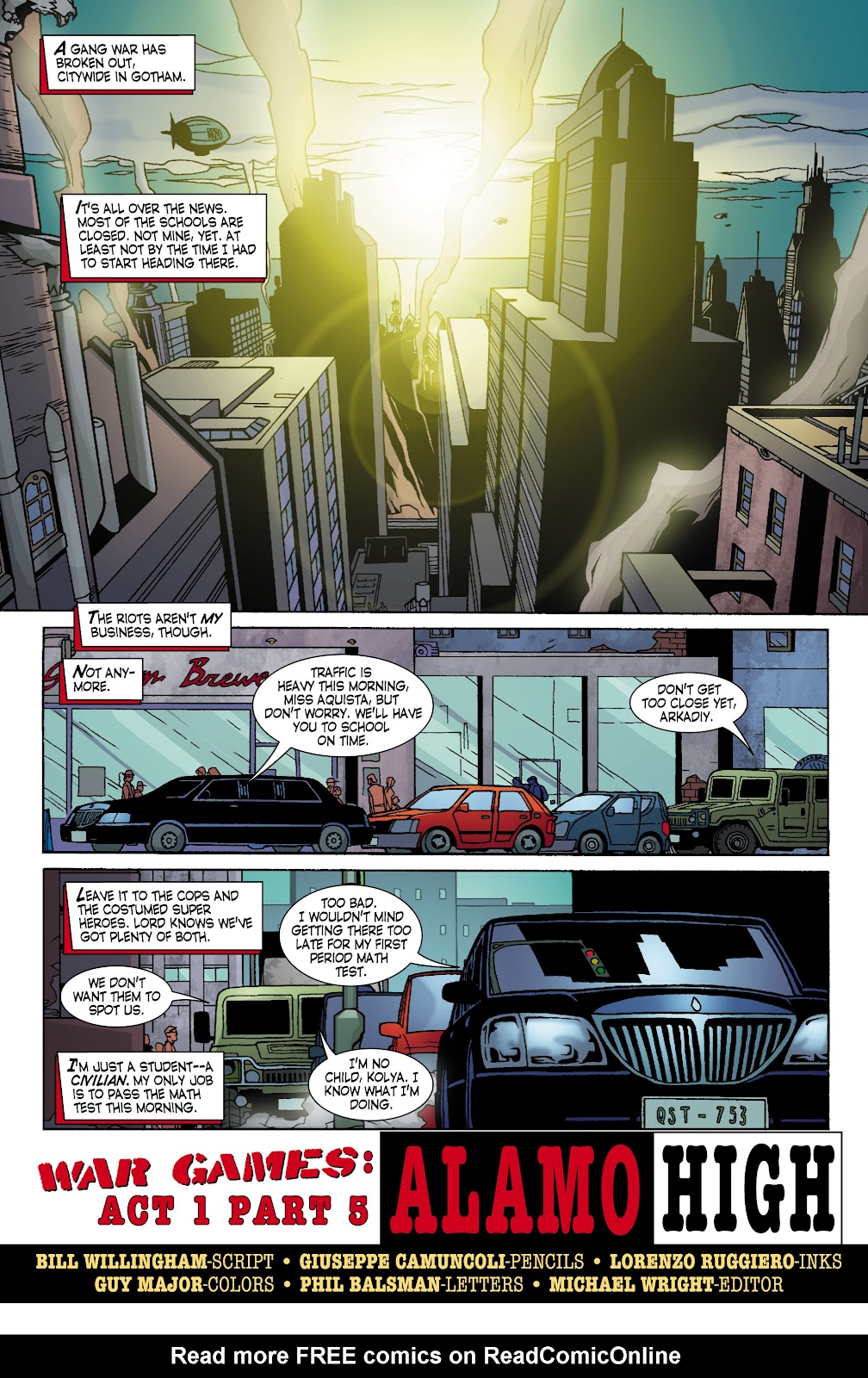 <{ $series->title }} issue Act 1 - Outbreak Issue #5 - Page 2