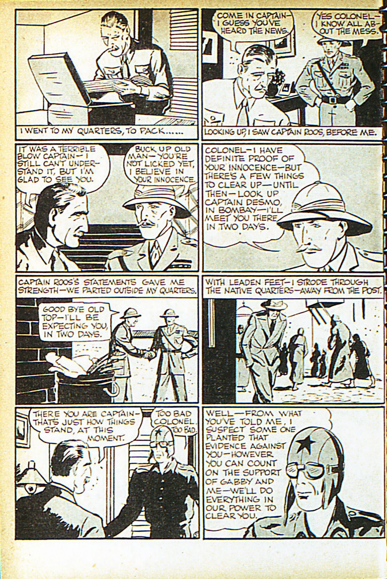 Read online Adventure Comics (1938) comic -  Issue #32 - 33