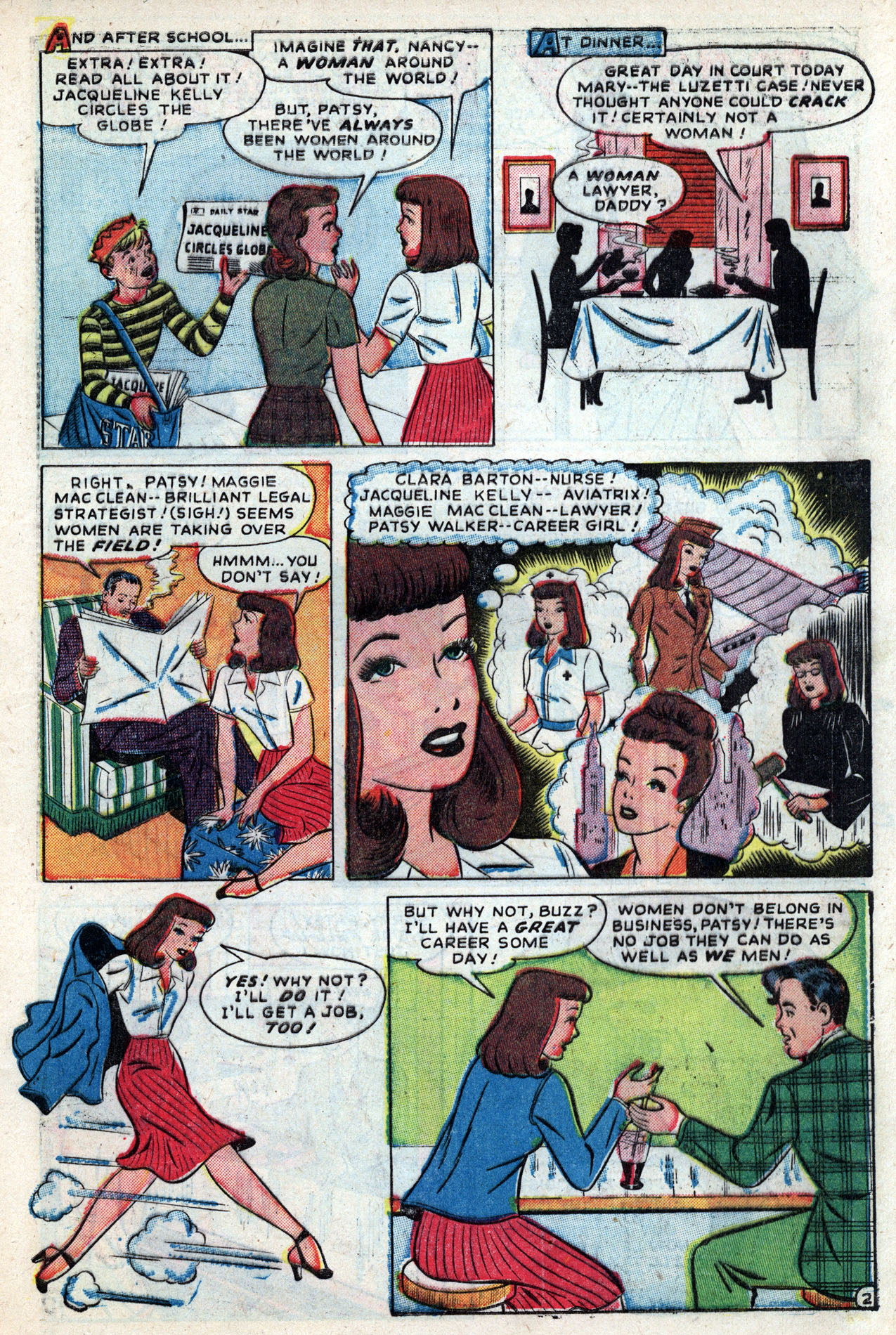Read online Patsy Walker comic -  Issue #21 - 13