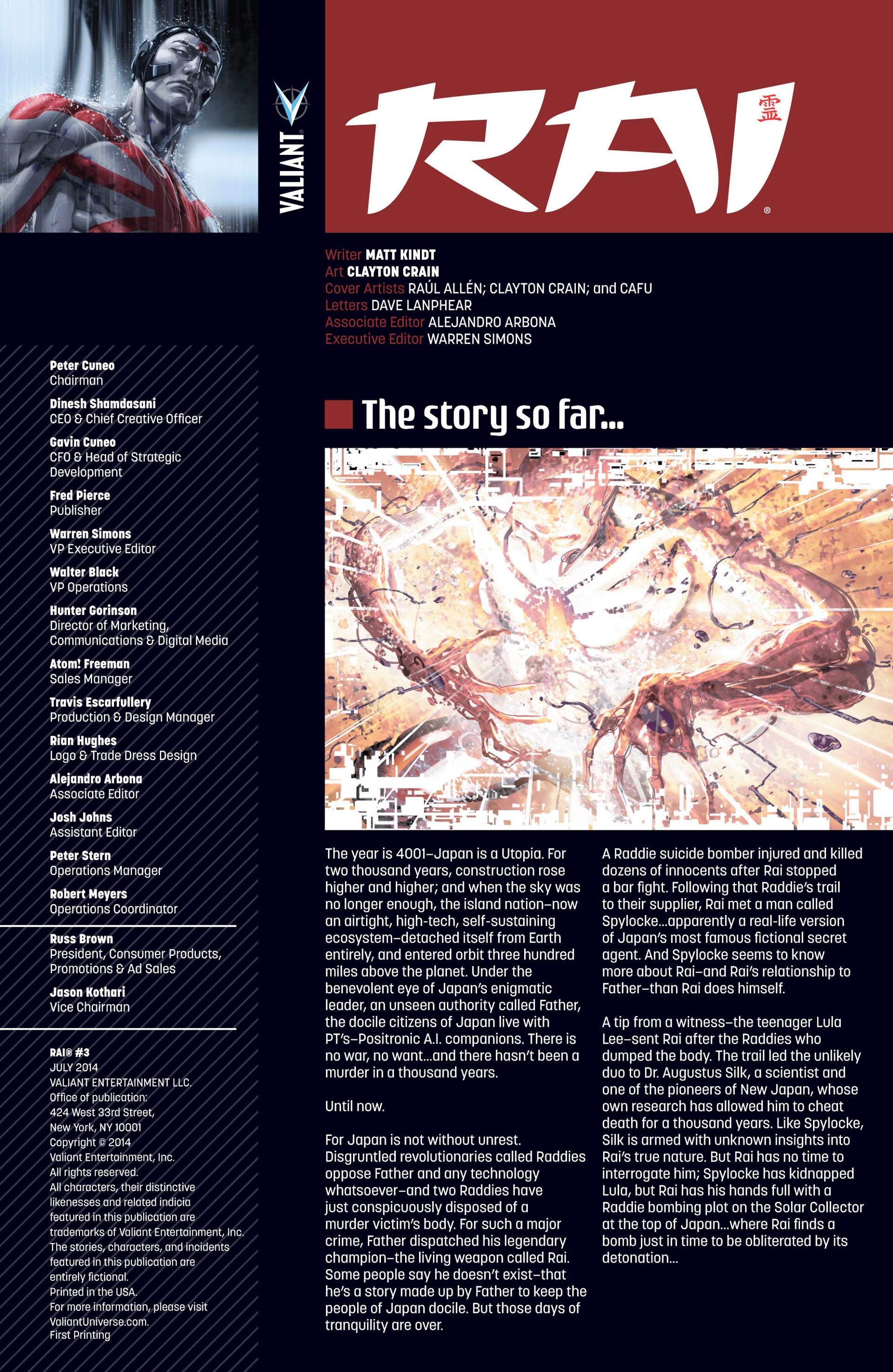 Read online Rai (2014) comic -  Issue #3 - 2